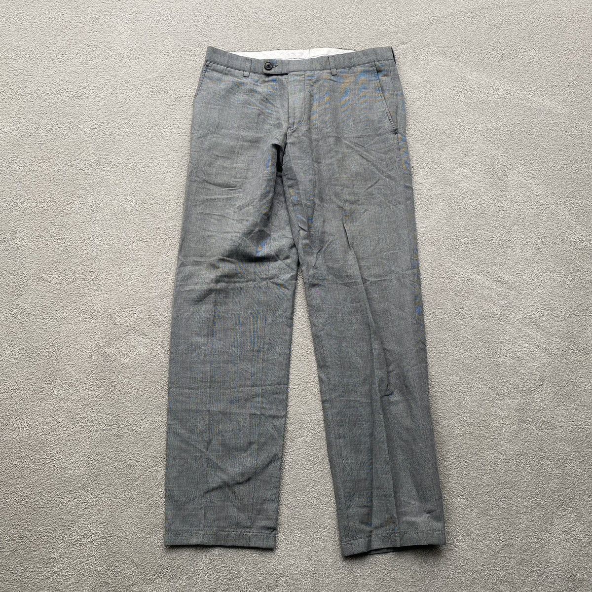 Dries Van Noten Checked Trousers
