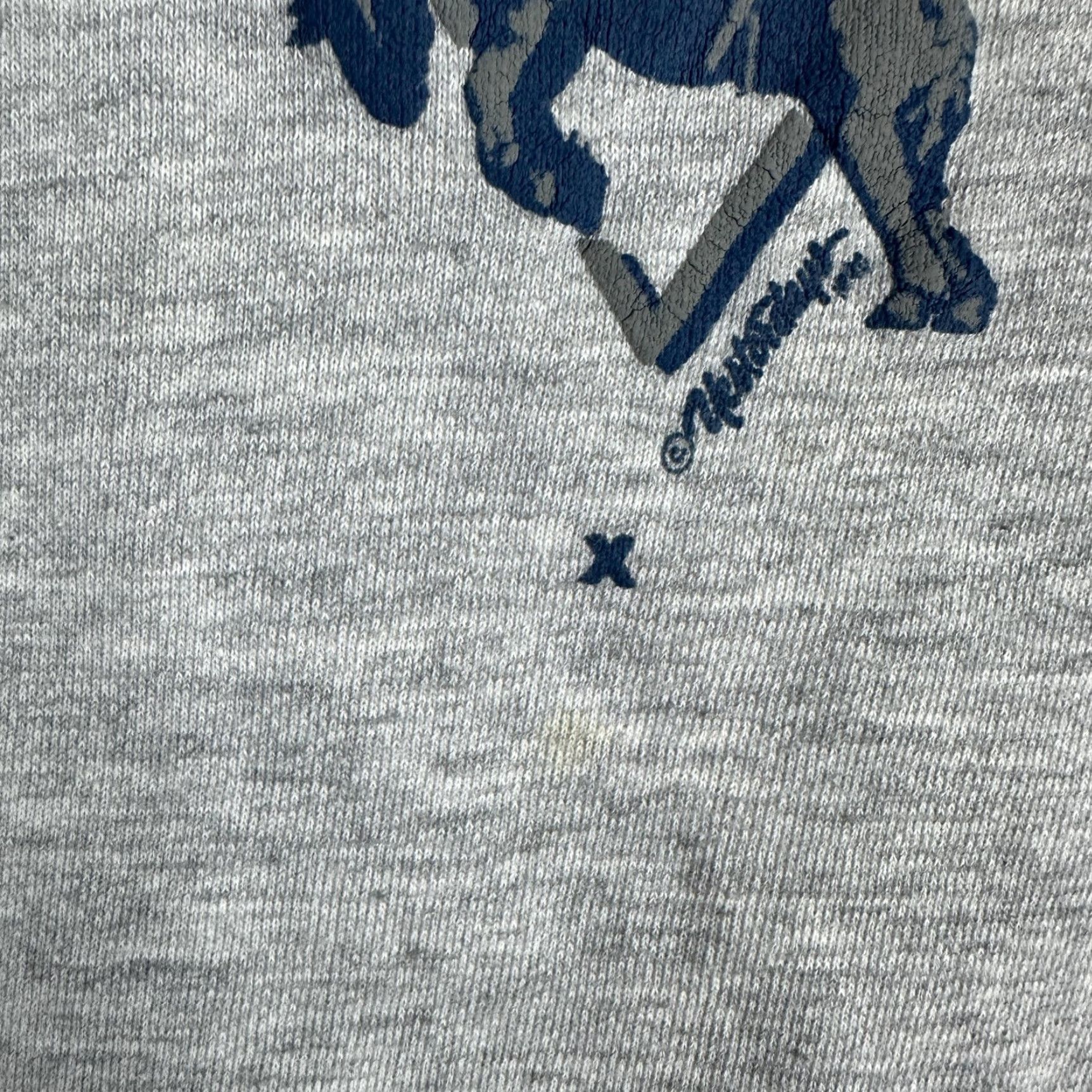 Vintage VINTAGE Yesterday's San Antonio Texas Sweatshirt Mens M Gray Crewneck Pullover Western Cowboy Graphic Print Cotton Blend Fleece Size US M / EU 48-50 / 2 - 5 Thumbnail