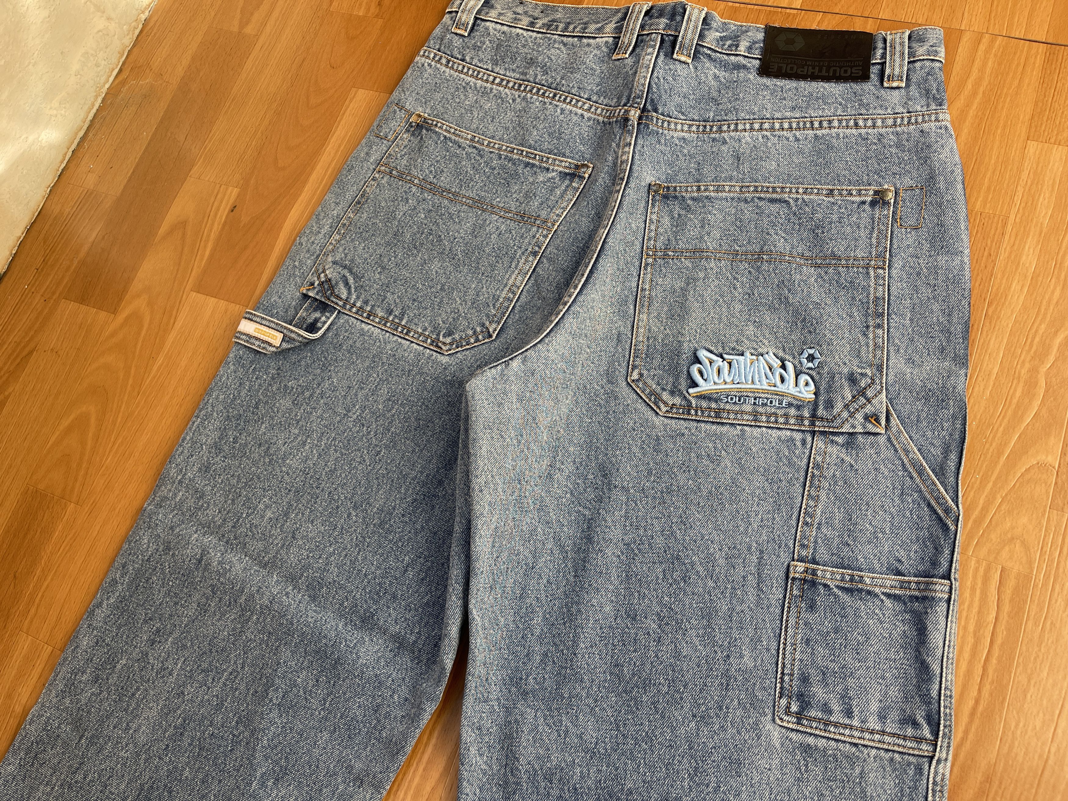 Southpole Southpole jeans, baggy vintage South Pole 90s hip hop Y2K 36 Size US 36 / EU 52 - 4 Thumbnail