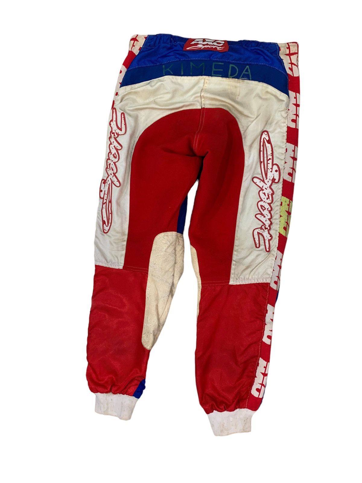 Sports Specialties Vintage 90s AXO Motorcross Racing Pants Size US 30 / EU 46 - 7 Thumbnail