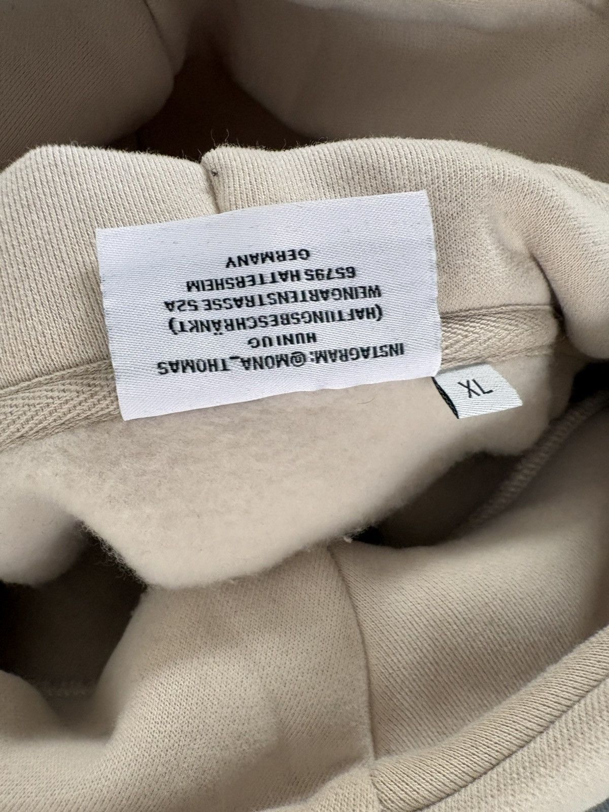 HUNI Design HUNI baby blue hoodie Size US XL / EU 56 / 4 - 5 Thumbnail