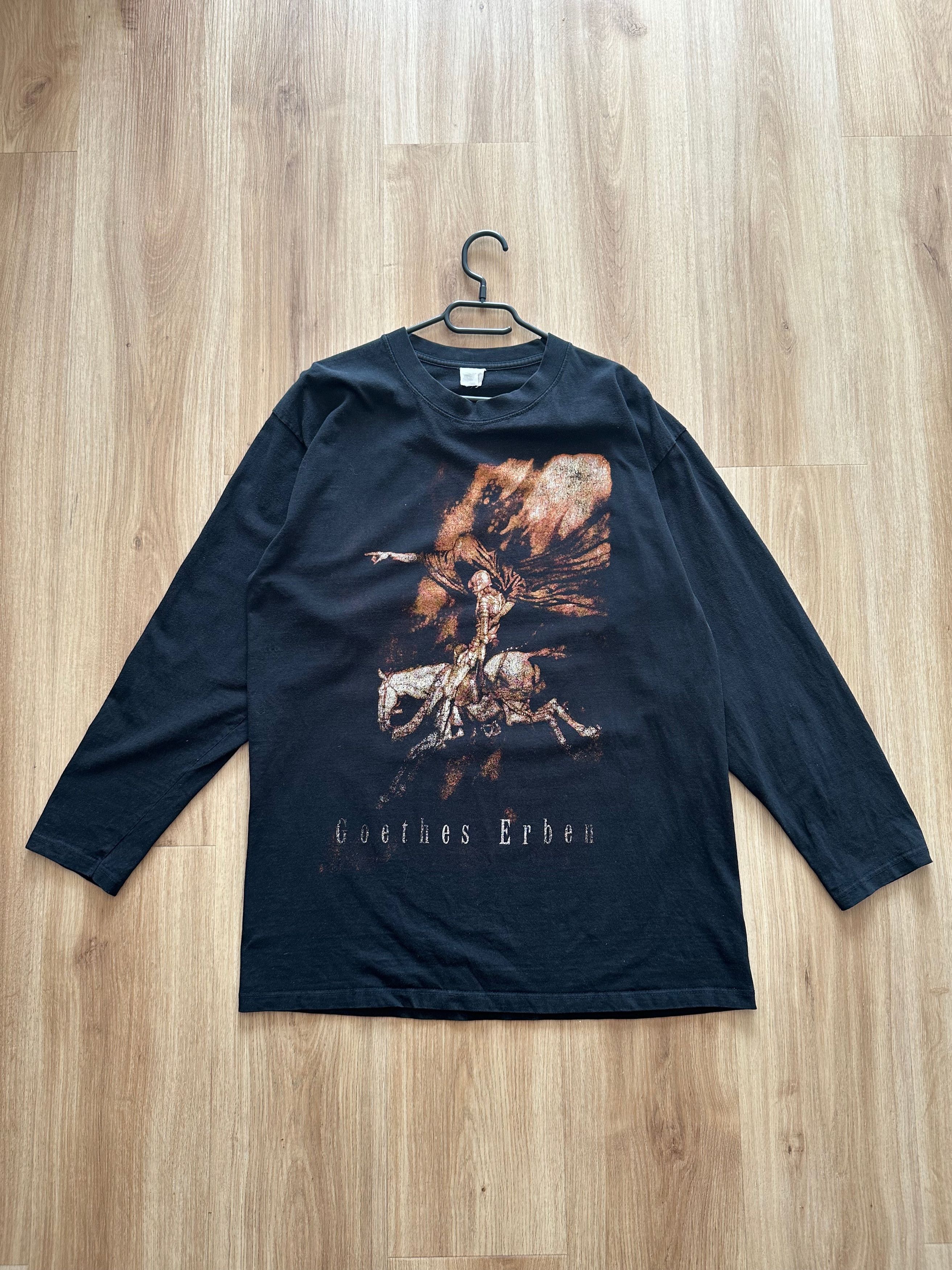 Band Tees RARE! Goethes Erben Band rock t shirt tee long sleeve Size US L / EU 52-54 / 3 - 3 Thumbnail