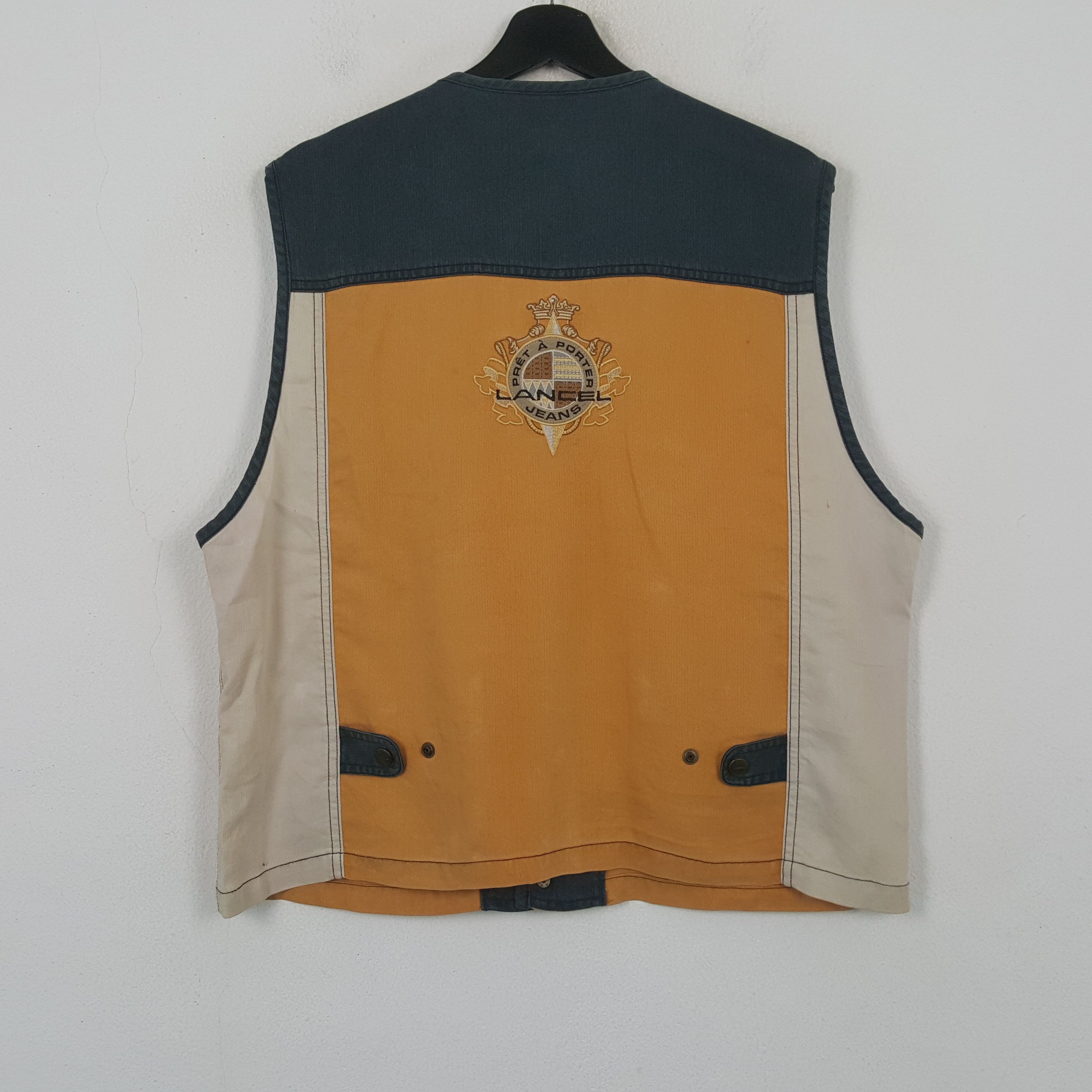 Lancel Lancel Pret A Porter Nice Design Vest RR23 Size US M / EU 48-50 / 2 - 1 Thumbnail