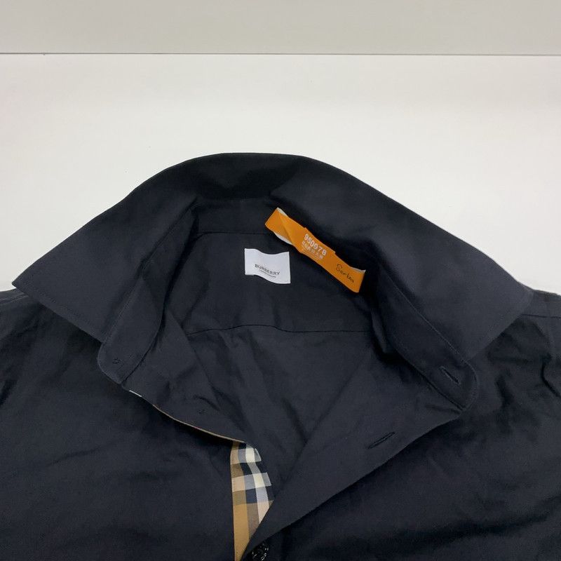 Burberry Black Casual Short Sleeve Shirt 0079