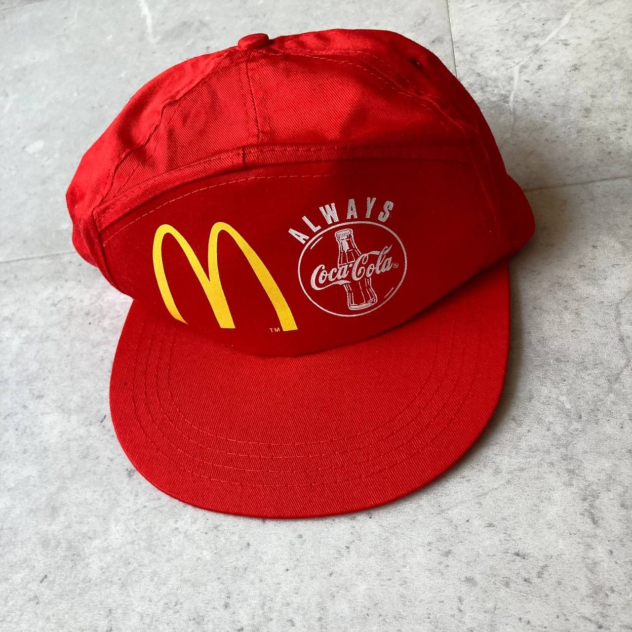 Coca Cola Vintage McDonald's X Coca Cola Hat Size ONE SIZE - 1 Thumbnail