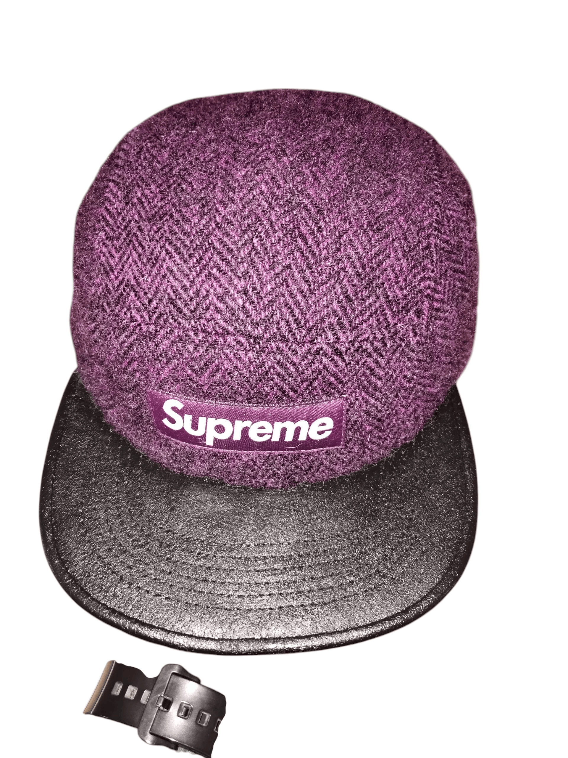 Supreme SUPREME x HARRIS TWEED 5 Panel Cap Size ONE SIZE - 1 Thumbnail