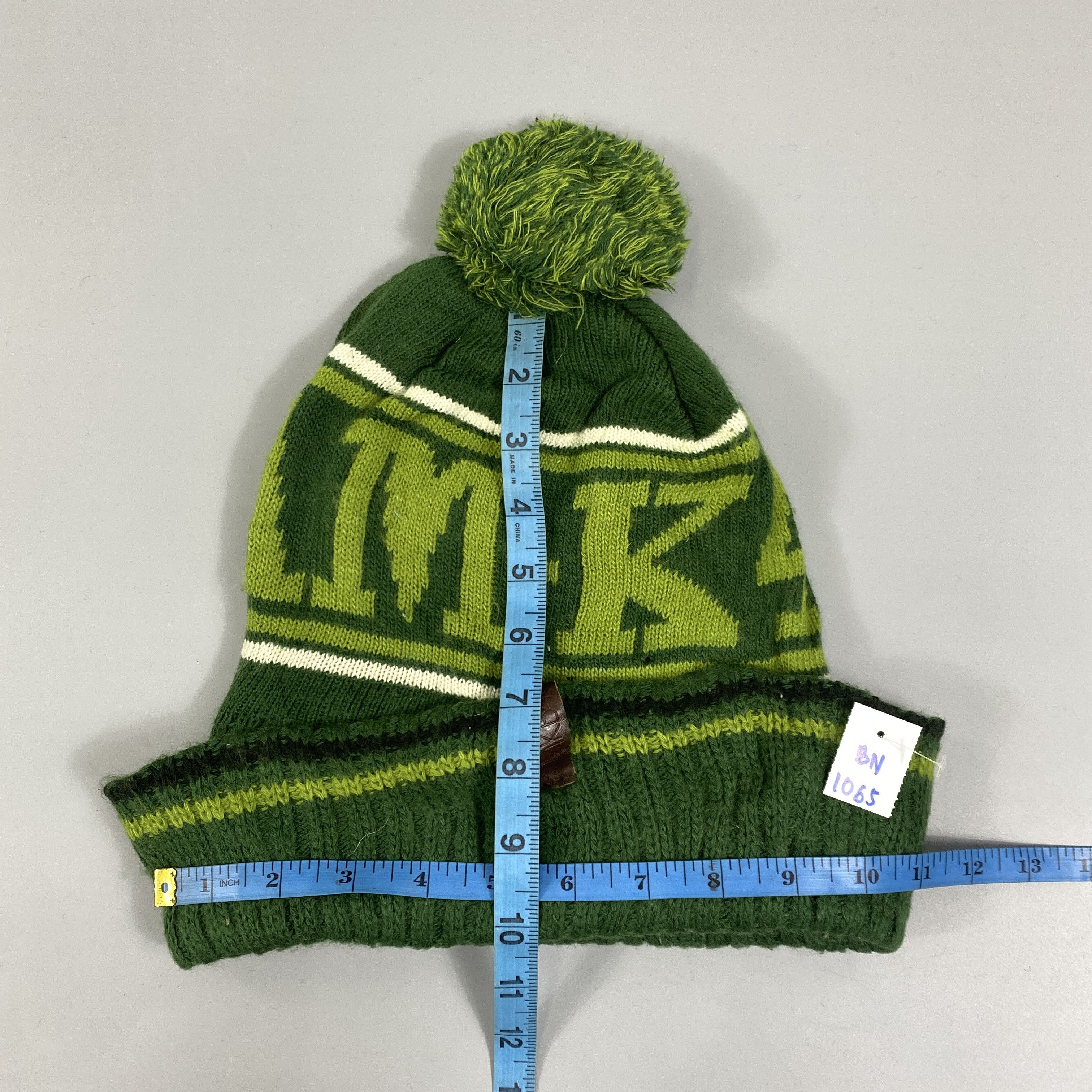 Japanese Brand Oaks Snow Beanie Hats With Pom Pom -BN1065 Size ONE SIZE - 5 Thumbnail