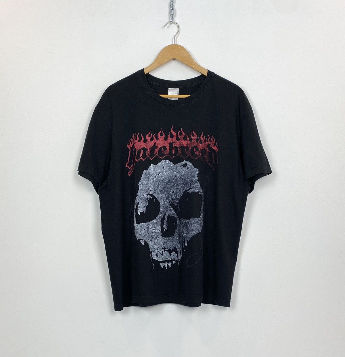 Band Tees Hatebreed Rock Band Skull T-shirt Y2K Graphic Black Top Size US XXL / EU 58 / 5 - 1 Thumbnail
