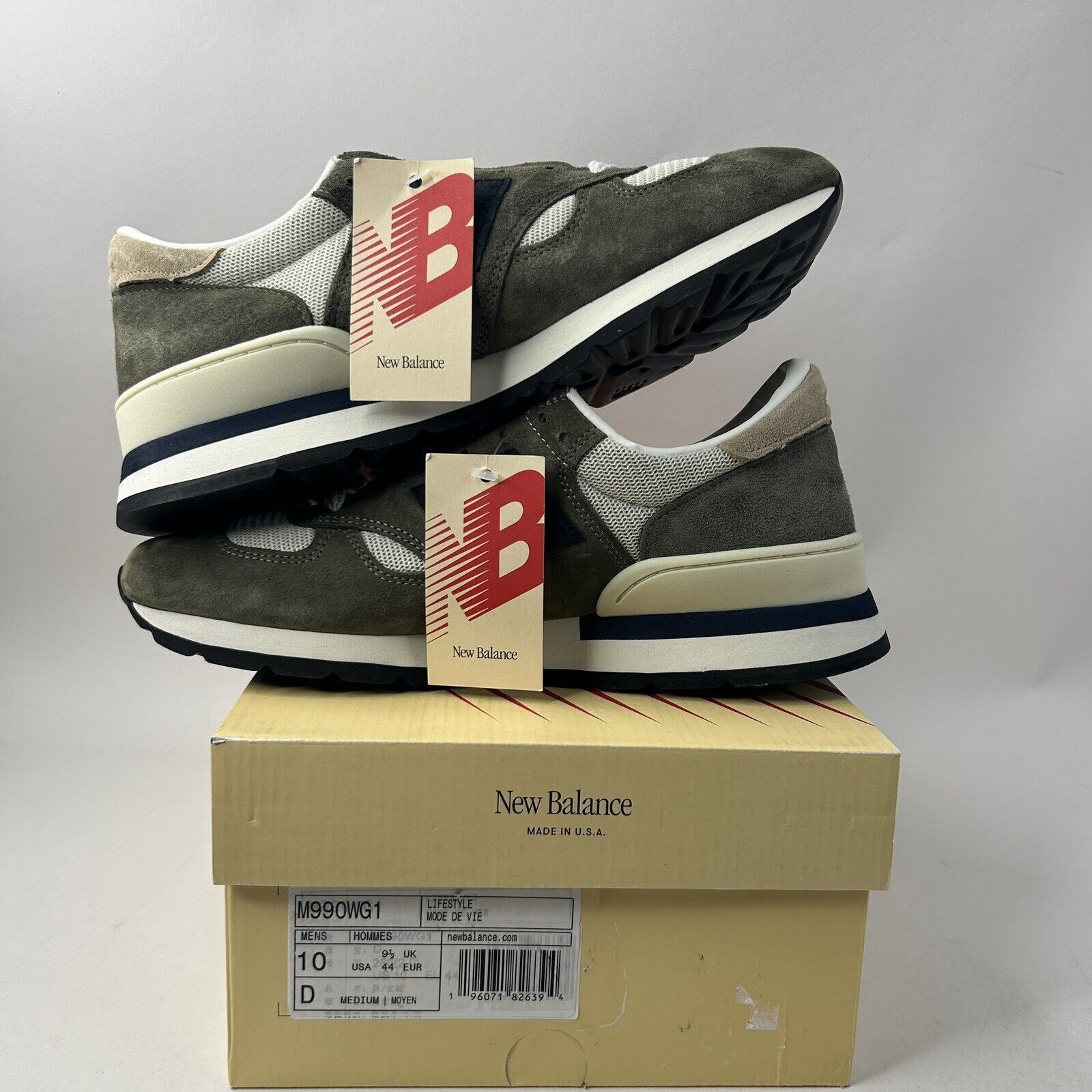 New Balance New Balance 990v1 x Teddy Santis MiUSA “Blue Grey” 2024 Size US 10 / EU 43 - 3 Thumbnail
