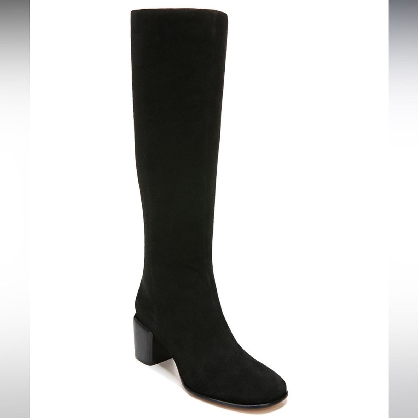 Vince Vince Maggie Knee High Boot in Black Suede Size 8.5 NWT Size US 8.5 / IT 38.5 - 1 Thumbnail