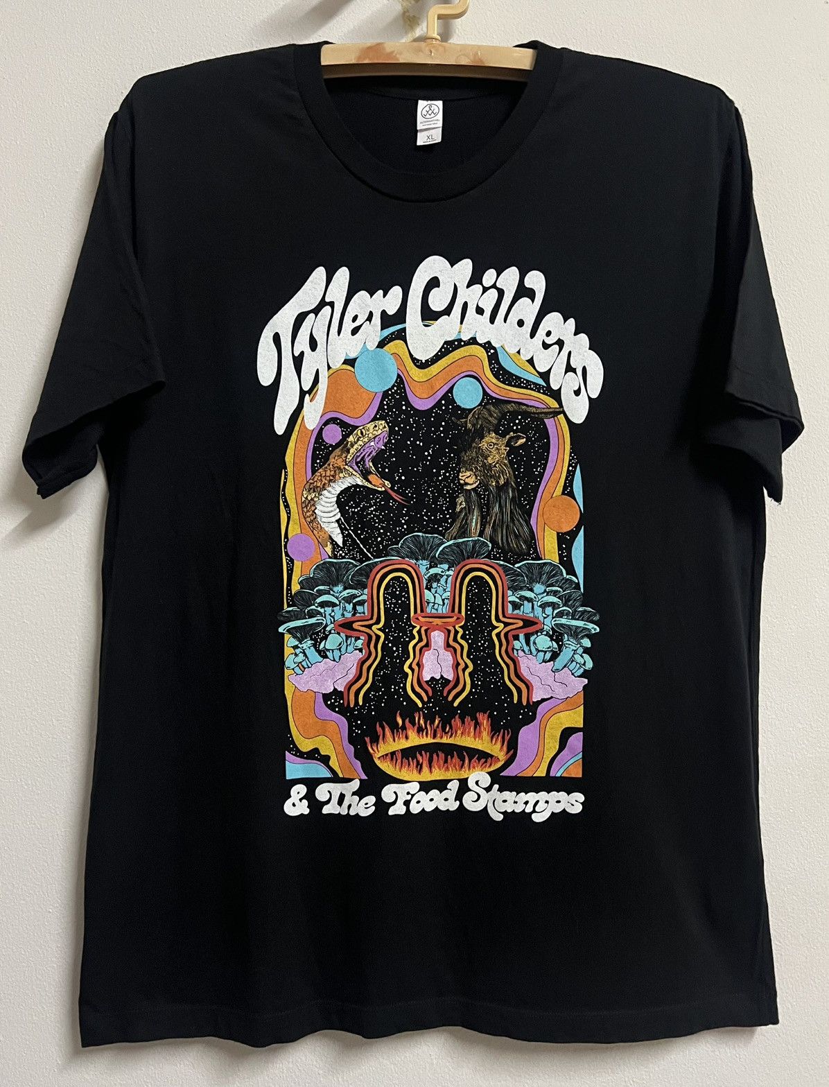 Alternative Apparel Tyler Childers Food Stamps Psychedelic Band Tee XL Size US XL / EU 56 / 4 - 2 Thumbnail