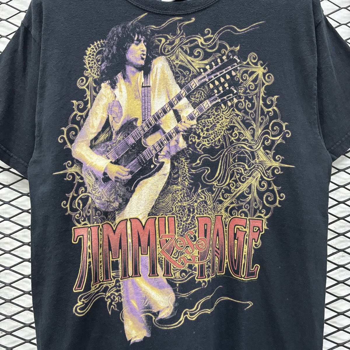 Hanes band tees x Jimmy page 2009 Size US M / EU 48-50 / 2 - 2 Thumbnail