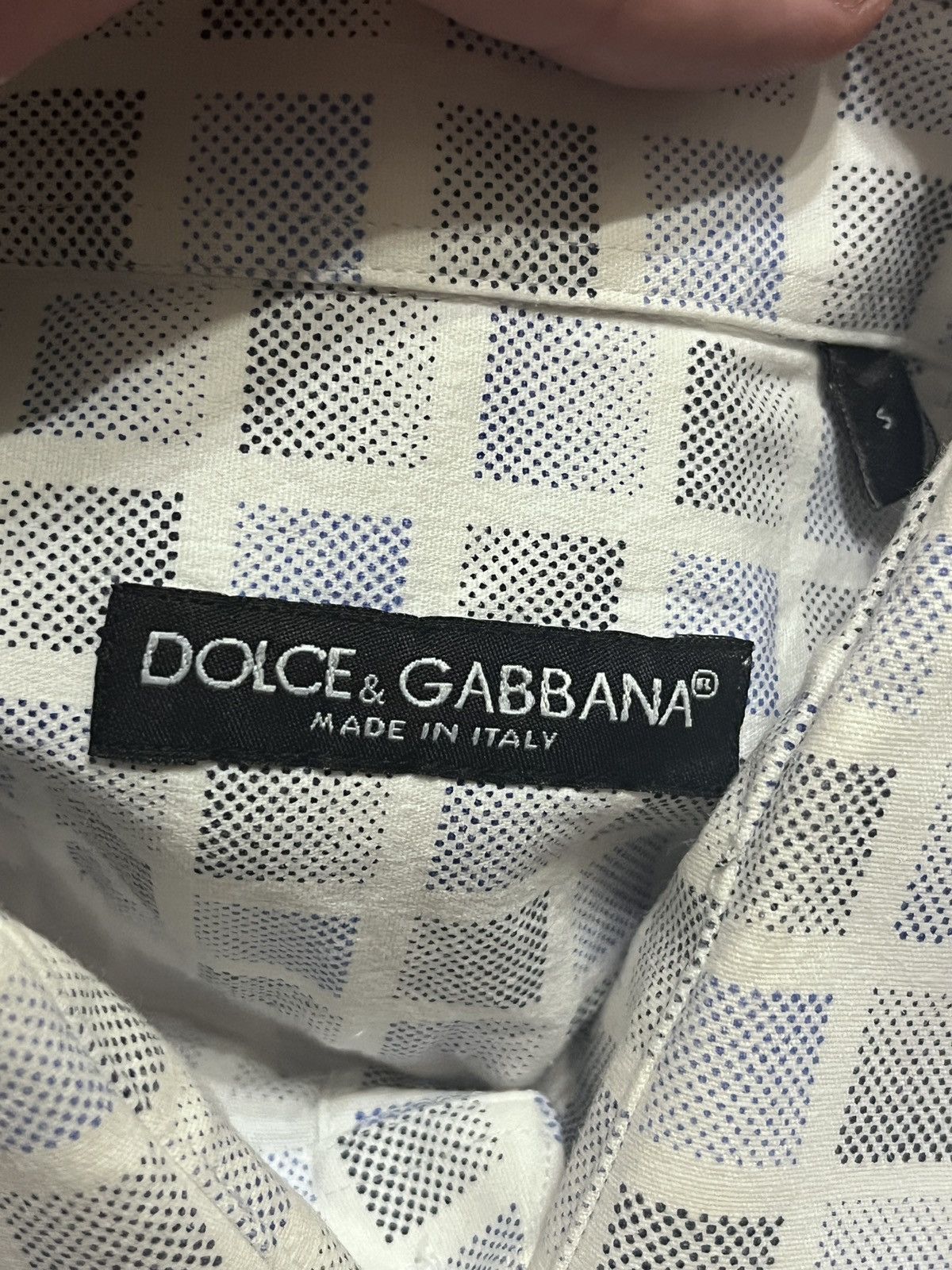 Dolce & Gabbana Dolce & Gabbana Checked Button-Up Shirt Size S / US 4 / IT 40 - 5 Thumbnail