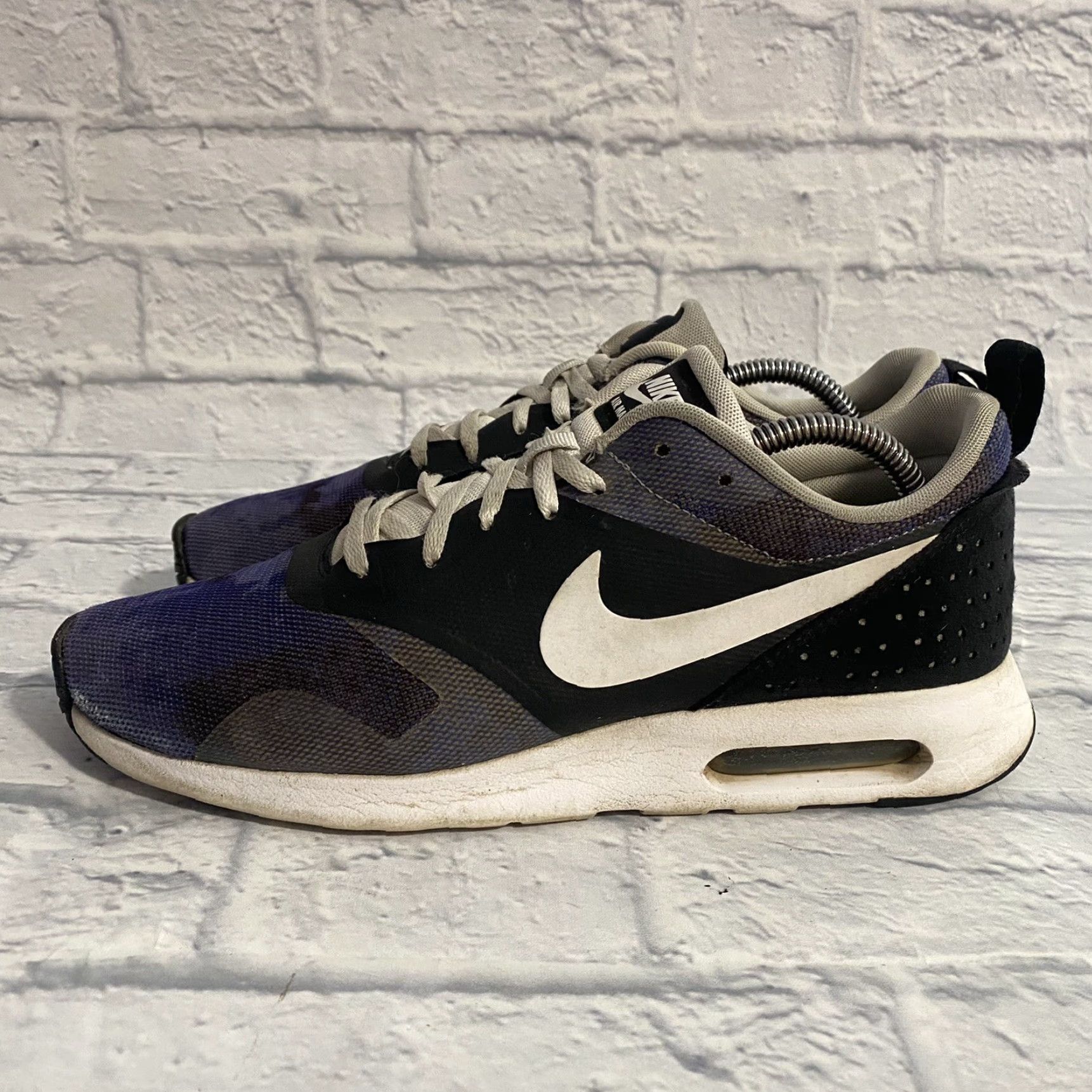 Nike Nike Air Max Tavas SD 724765-004 Black White Persian Violet Trainers Men’s Sz 9 Size US 8 / EU 41 - 6 Thumbnail
