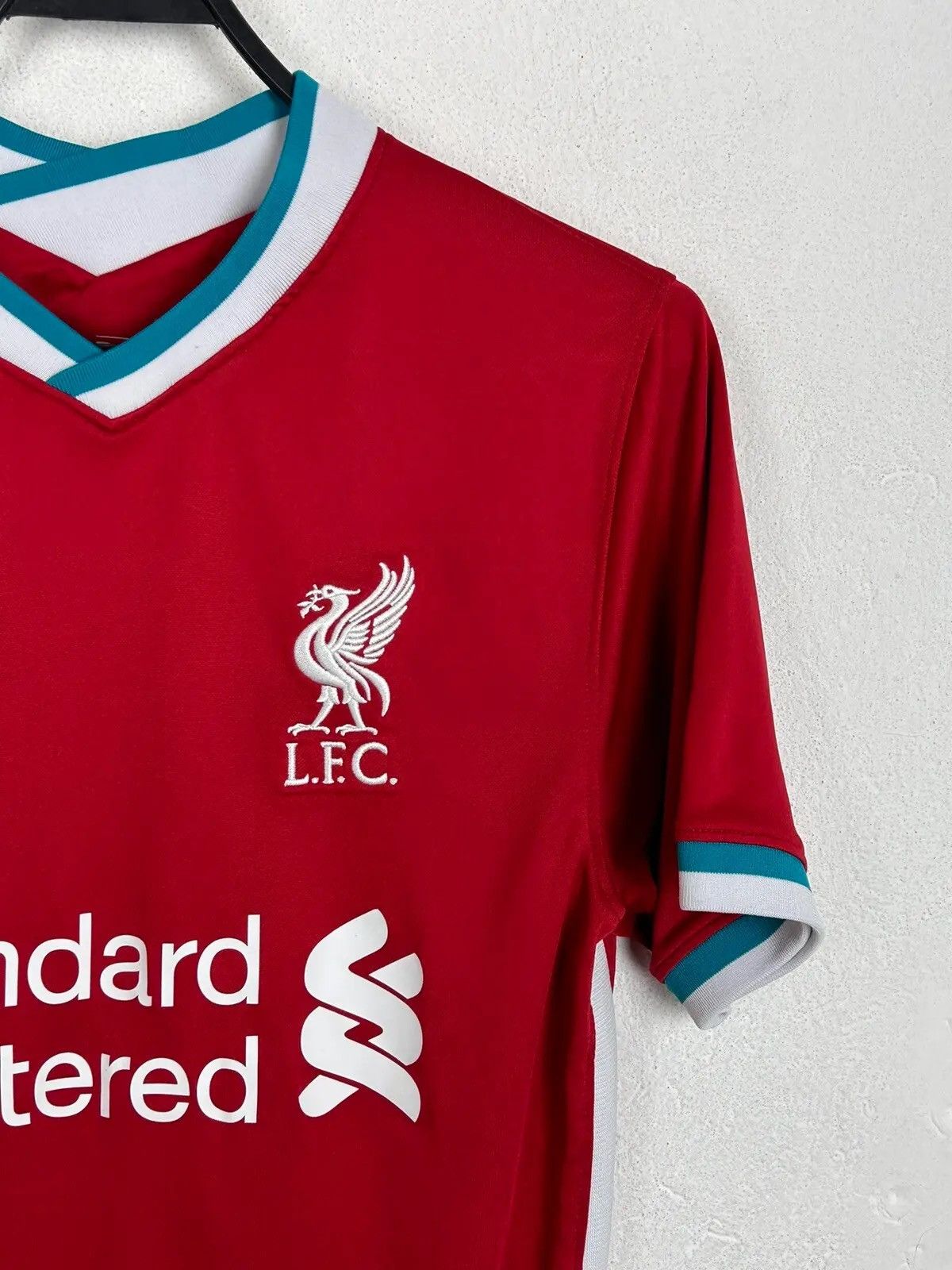 Nike Nike x Liverpool FC 2020/21 Home Kit Soccer Jersey Size US S / EU 44-46 / 1 - 2 Thumbnail