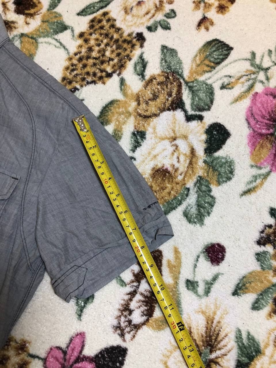 G-Star G-Star Big Blue Blue Long Slee Wing Oxford 100% Western Size US XL / EU 56 / 4 - 7 Thumbnail