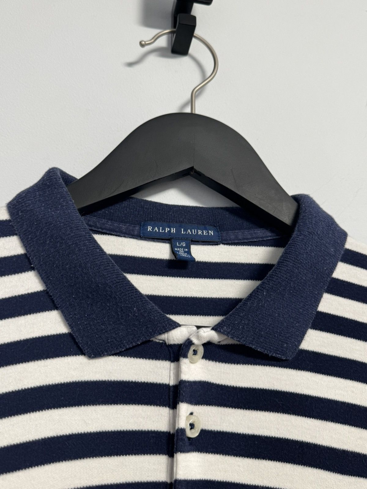 Ralph Lauren Ralph Lauren Striped Cotton Polo Dress Size L / US 10 / IT 46 - 4 Thumbnail