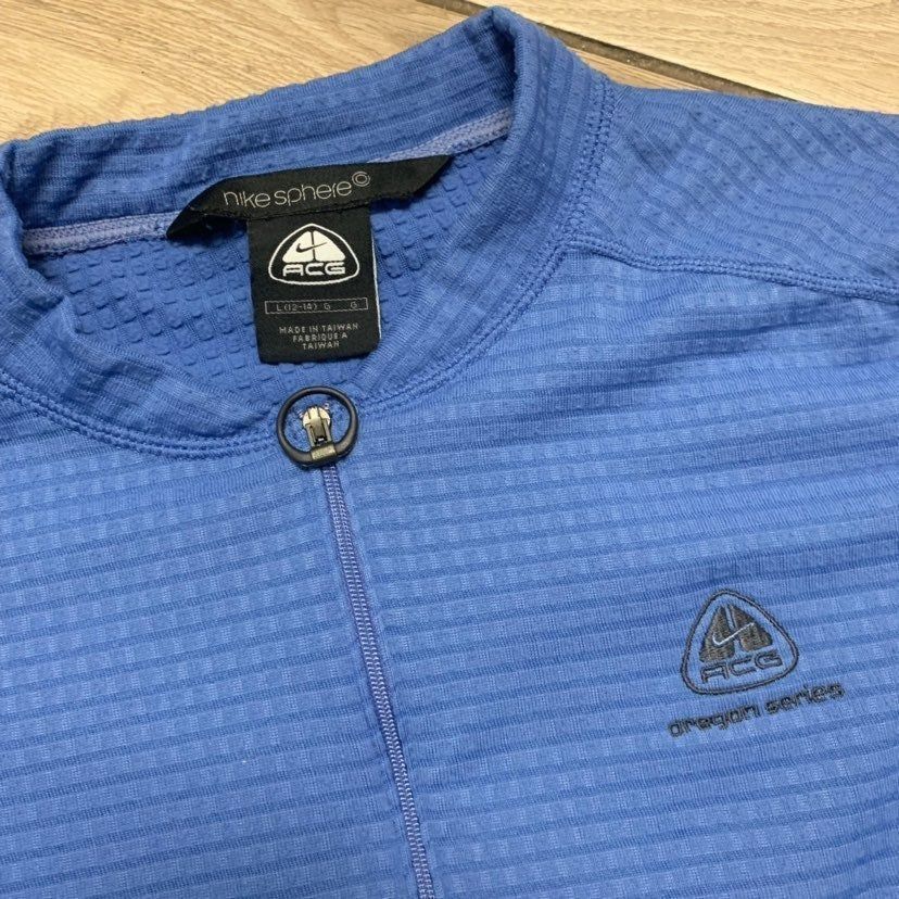 Nike Nike ACG Blue Cycling Shirt Women Large Bin K-29 Size L / US 10 / IT 46 - 4 Thumbnail