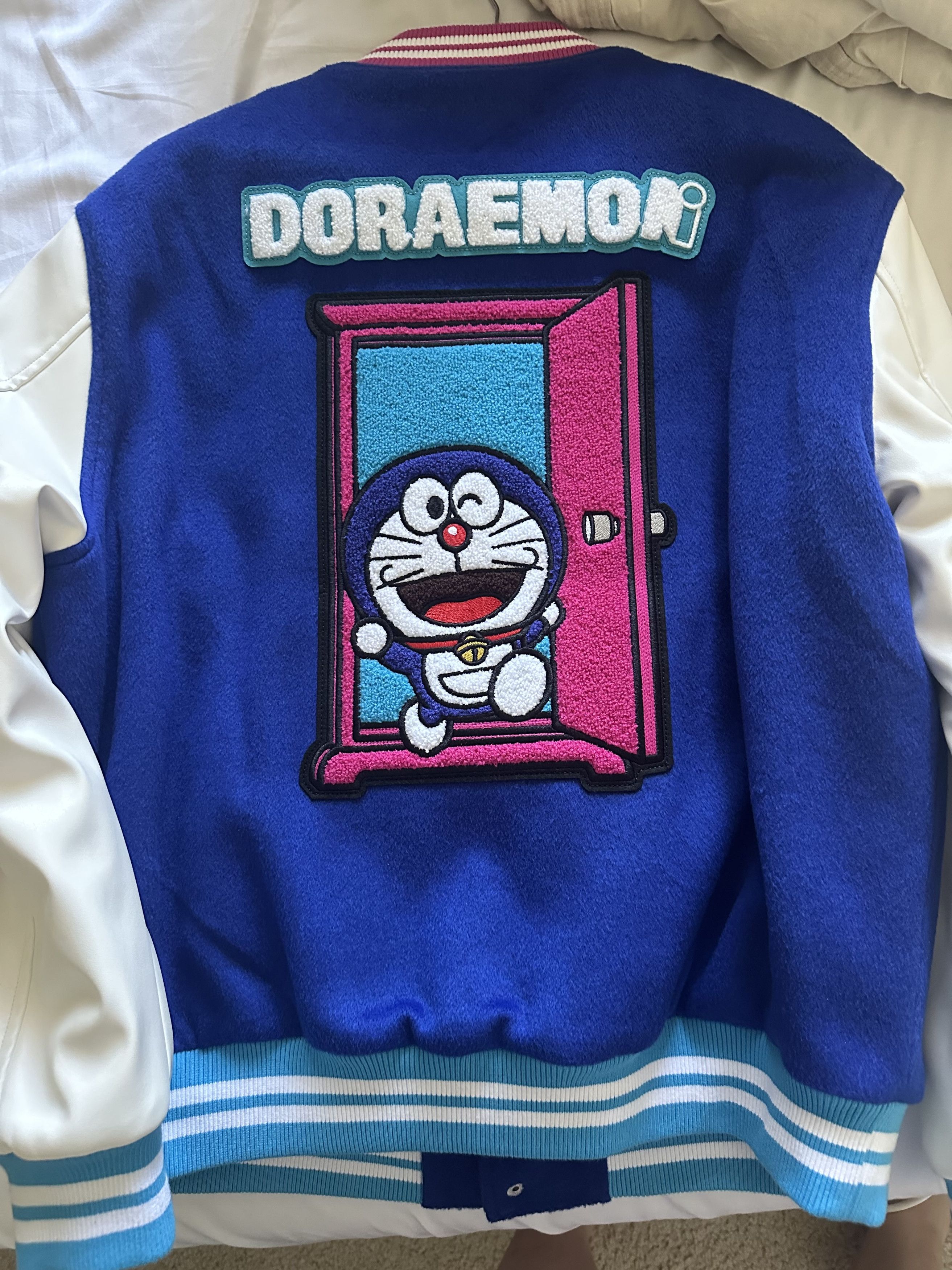 Vandy The Pink Vandy The Pink X Doraemon Varsity Jacket Size US L / EU 52-54 / 3 - 6 Thumbnail