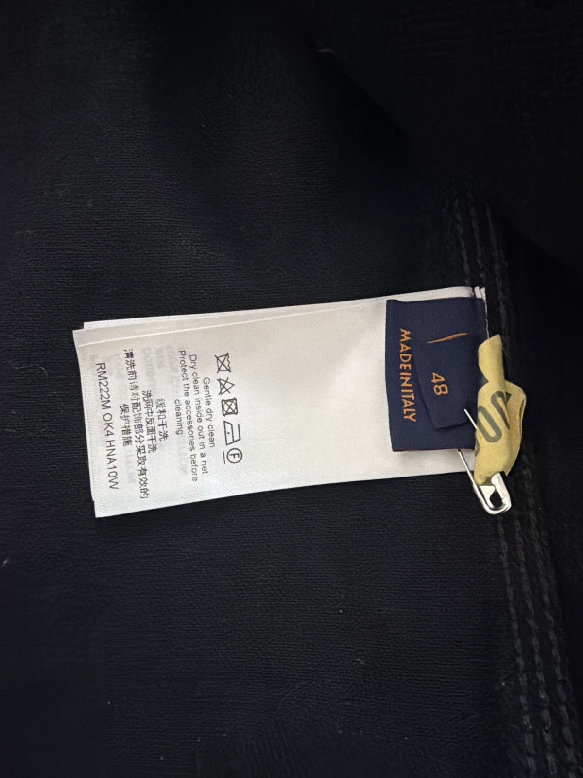 Louis Vuitton Louis Vuitton Monogram Denim Black Jacket Size US M / EU 48-50 / 2 - 10 Thumbnail