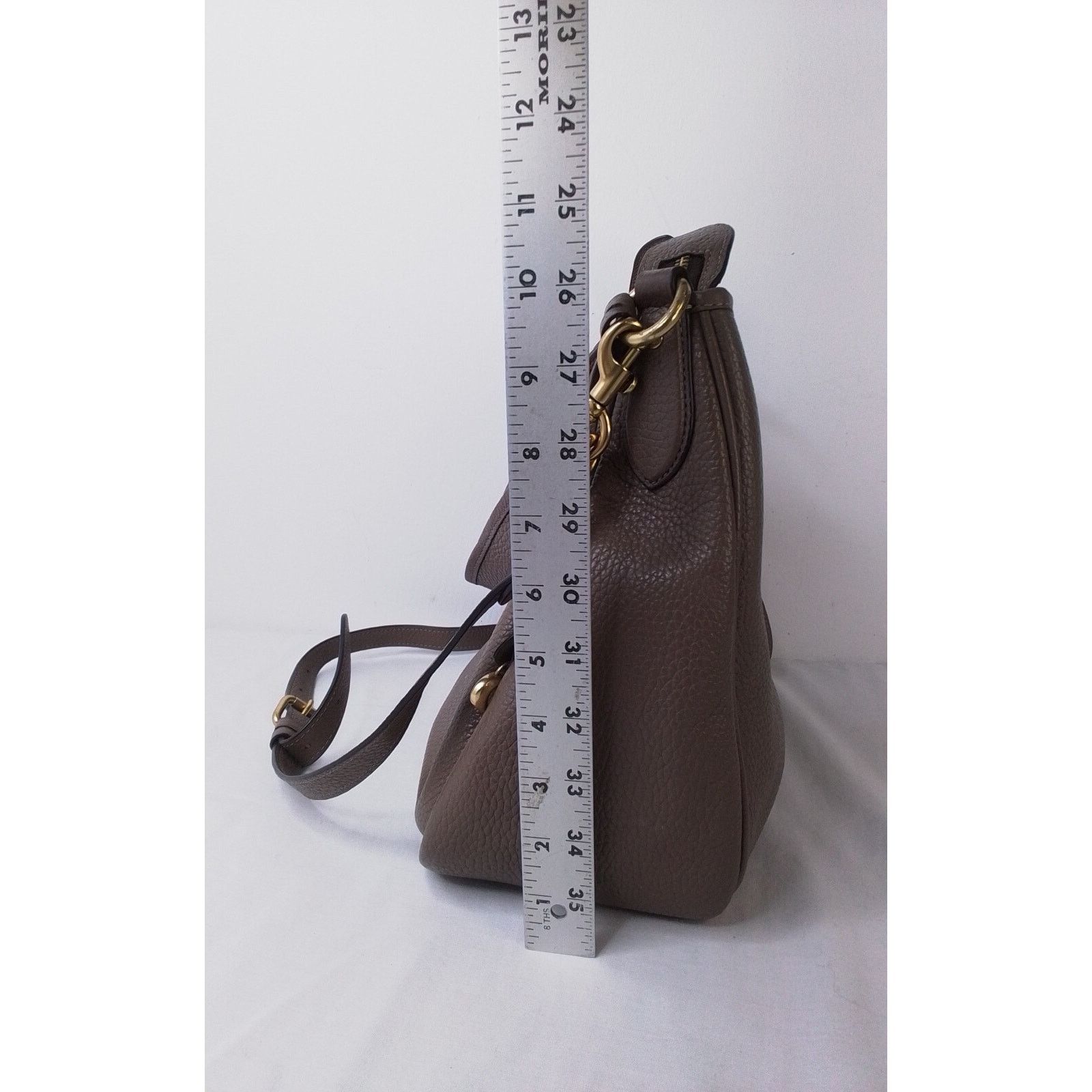 Coach Coach Purse Handbag Brown Leather #J2033 Size ONE SIZE - 12 Thumbnail