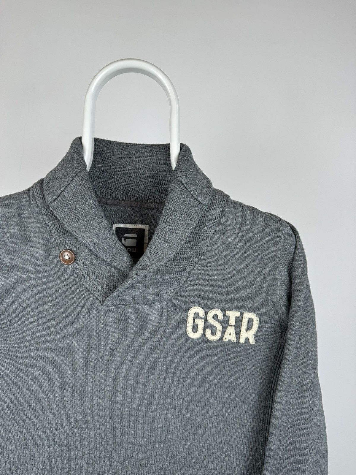 G-Star G Star Raw Sterling Shawl Coll Knit L/S Size US S / EU 44-46 / 1 - 2 Thumbnail