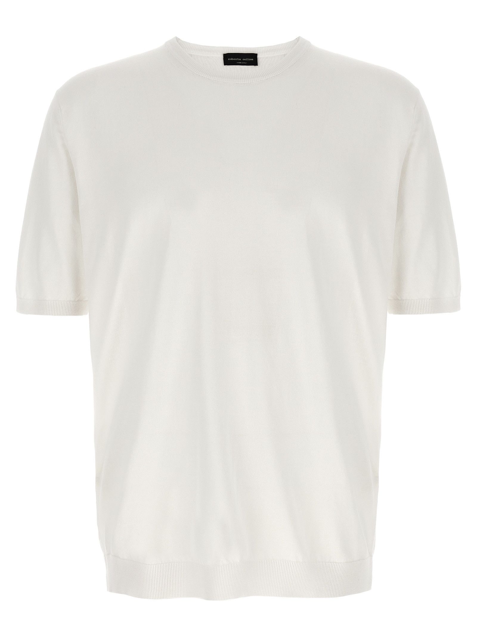 Roberto Collina Knitted T-Shirt Size US L / EU 52-54 / 3 - 1 Thumbnail