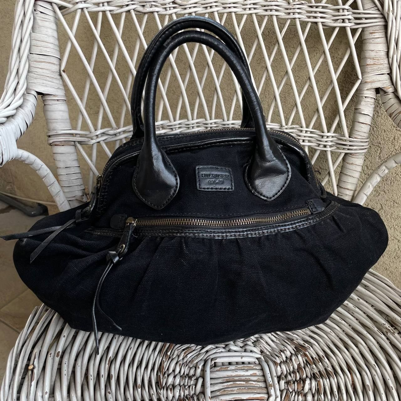 Tommy Hilfiger 2010s Vintage bag Tommy Hilfiger canvas & faux leather Size ONE SIZE - 1 Thumbnail