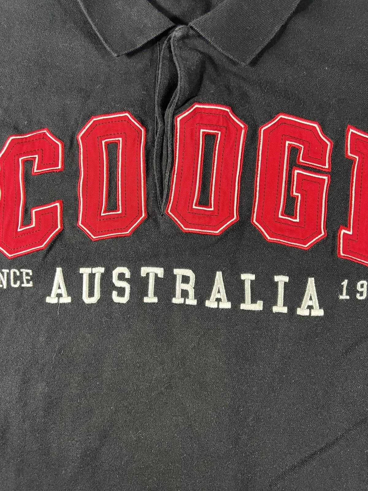 Coogi Coogi Australia 1969 Men's Black Polo Shirt Size US XXL / EU 58 / 5 - 2 Thumbnail