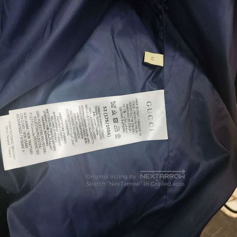 Gucci Gucci Woollen coat Size US L / EU 52-54 / 3 - 3 Thumbnail