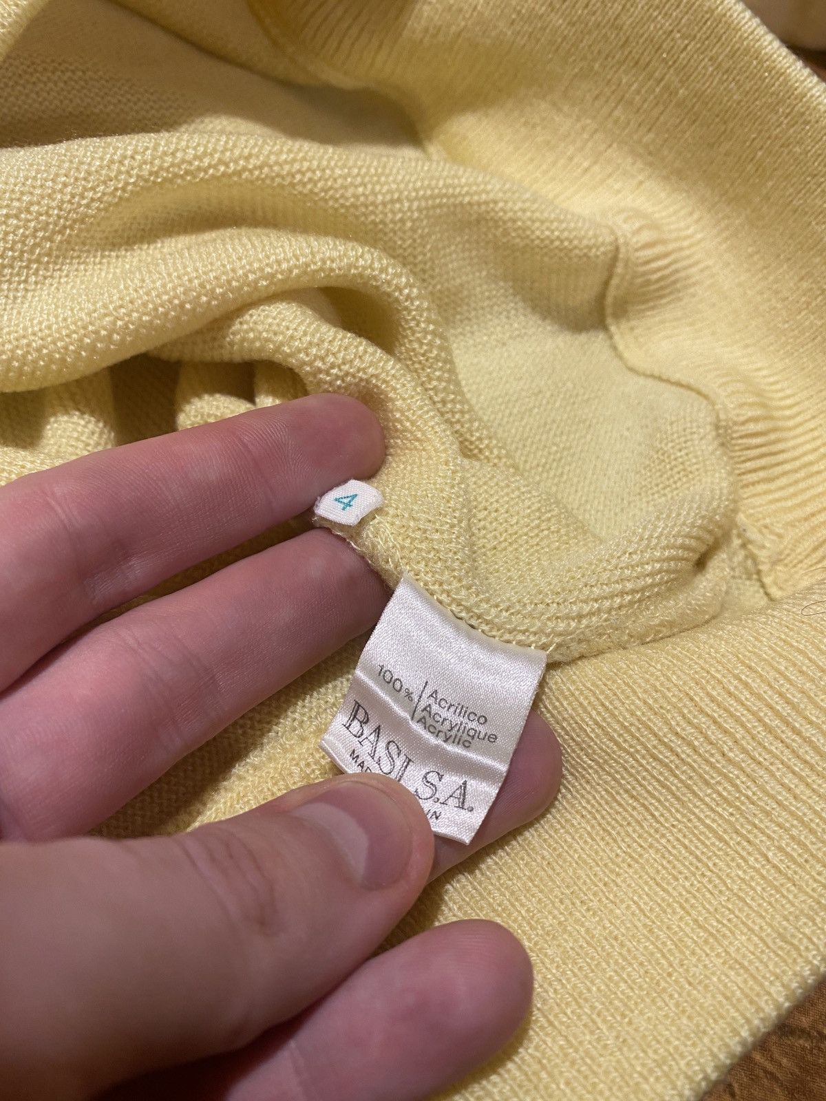 Lacoste × Vintage Vintage chemise lacoste Luxury Knitwear Size US XL / EU 56 / 4 - 3 Thumbnail