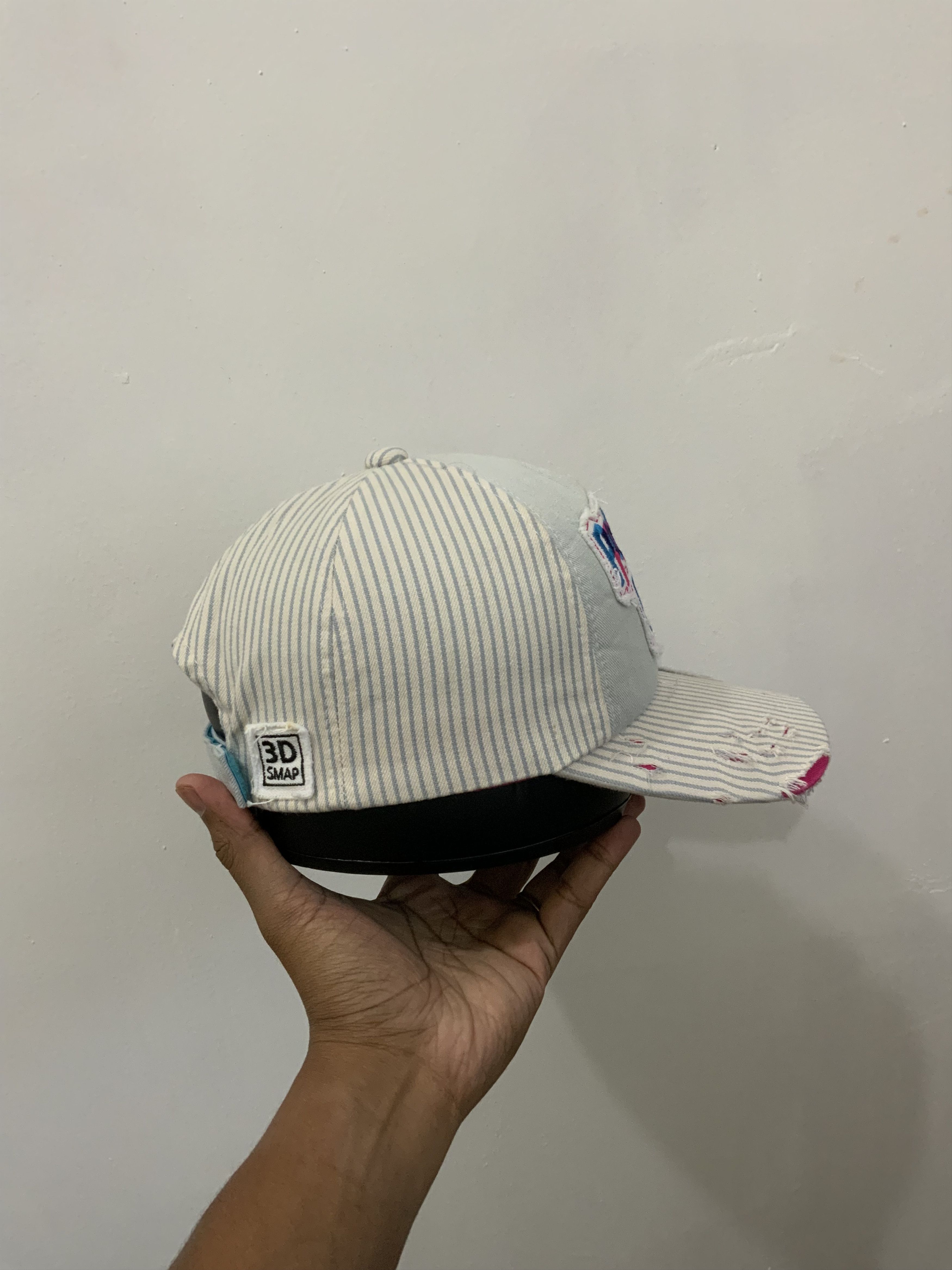 If Six Was Nine Pop Up Smap Distressed Style Hickory Hat Size ONE SIZE - 5 Thumbnail