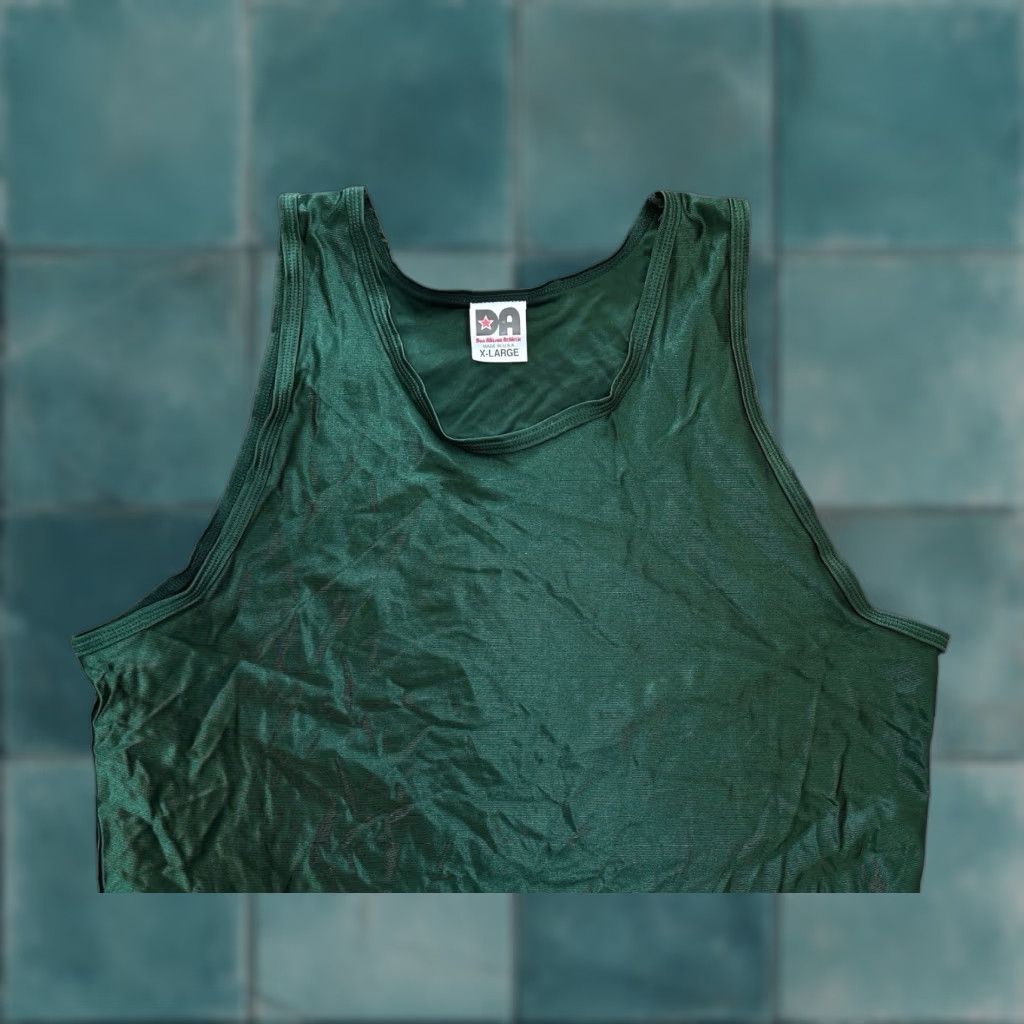 Vintage VINTAGE Don Alleson Dazzle Basketball Jersey Mens XL NOS NWOT 90s USA Made Tank Green Size US XL / EU 56 / 4 - 1 Thumbnail