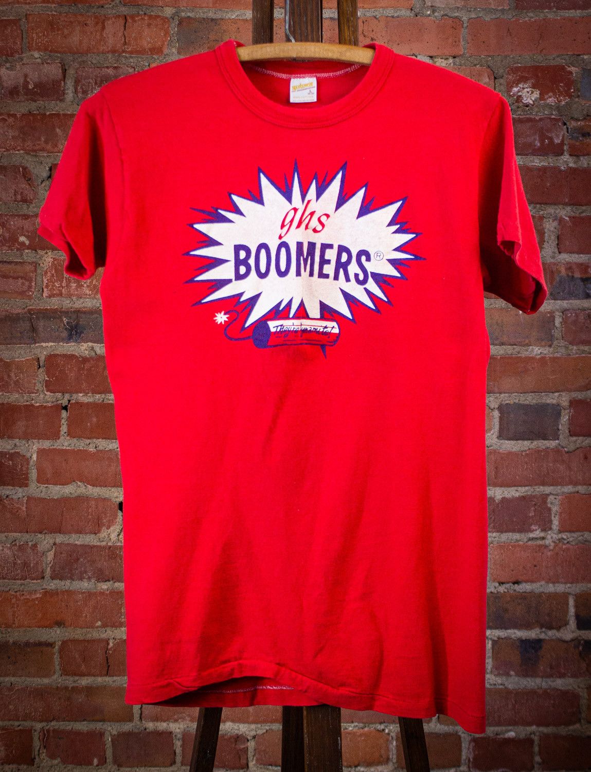Vintage Vintage GHS Boomers Guitar Strings Graphic T Shirt 70s Size US S / EU 44-46 / 1 - 1 Thumbnail