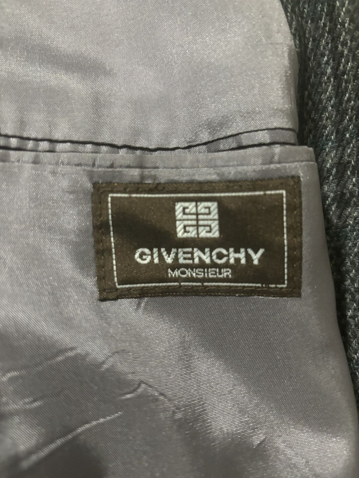 Givenchy Vintage Givenchy Monsieur Men’s Sport Coat Size 46R - 4 Thumbnail
