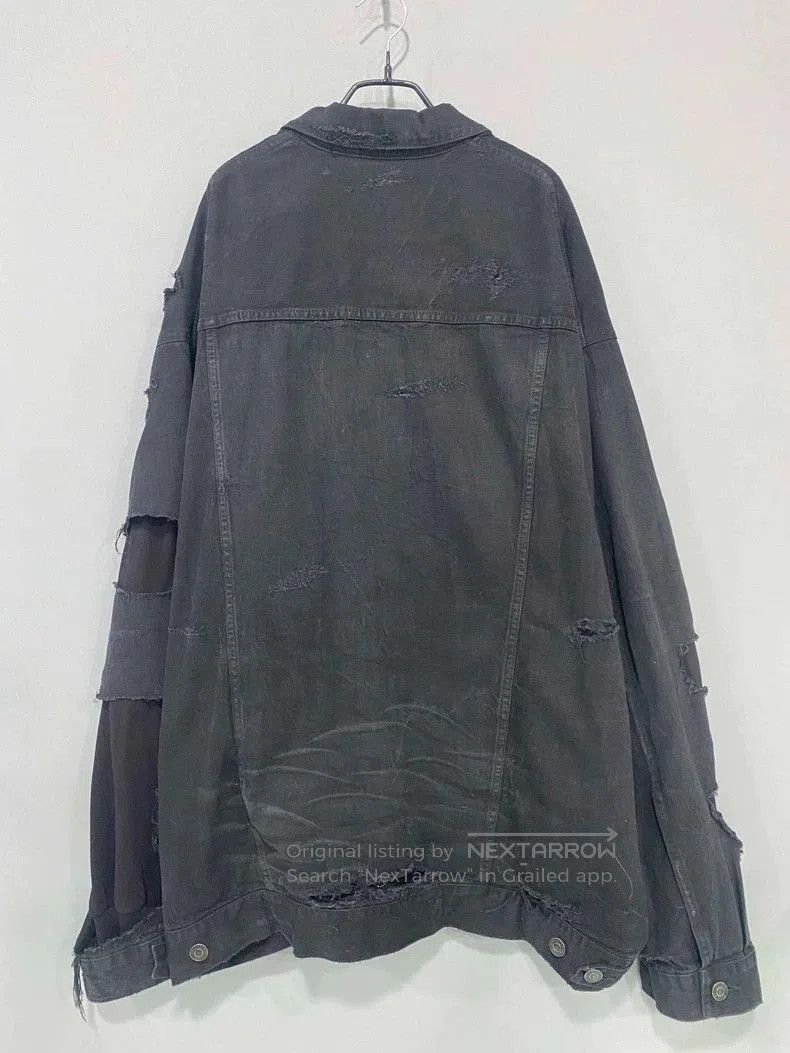 Balenciaga Balenciaga Patchwork Denim Jacket. Size US S / EU 44-46 / 1 - 3 Thumbnail