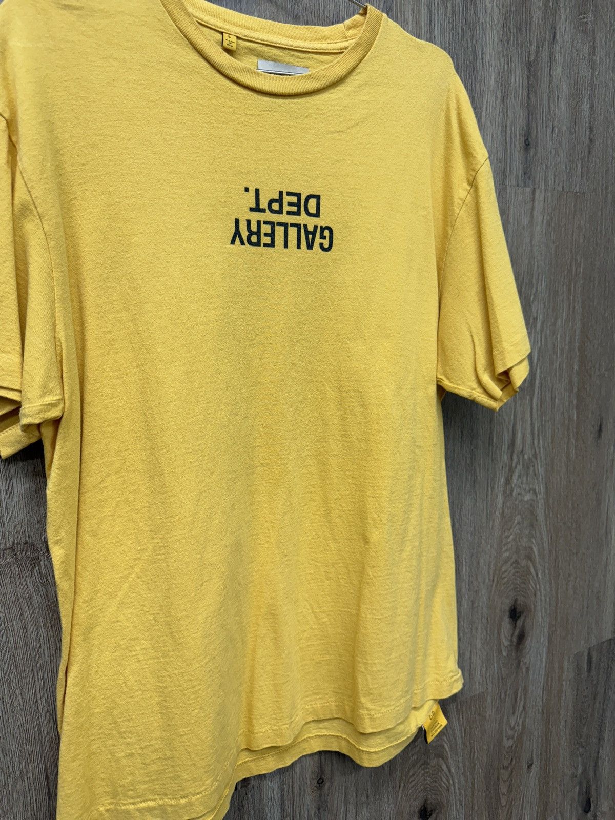 Gallery Dept. Gallery Dept Yellow Short Sleeve Size US L / EU 52-54 / 3 - 4 Thumbnail