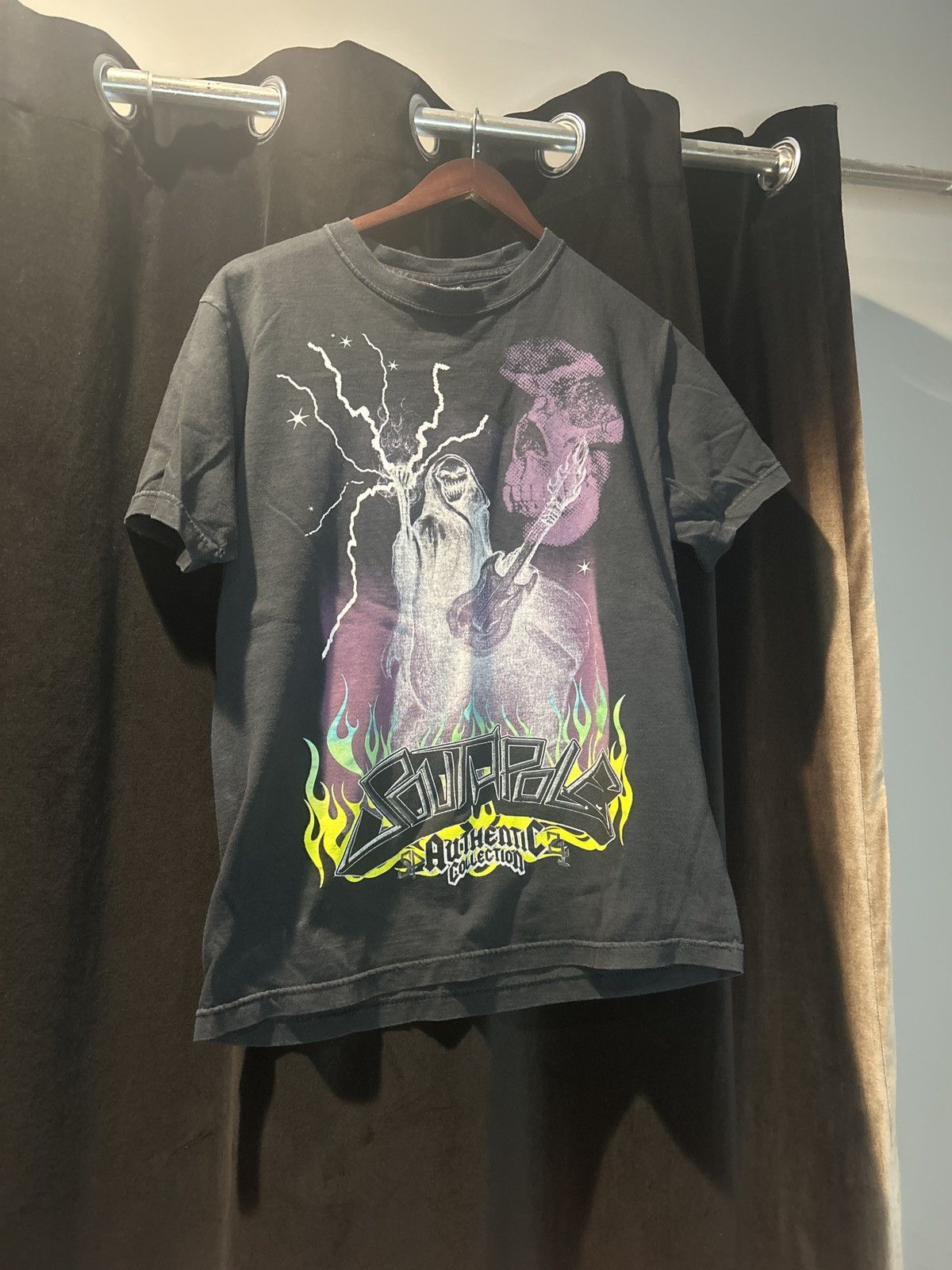 Southpole Hard Rock SouthPole Guitar Skelton Tee Size US M / EU 48-50 / 2 - 1 Thumbnail