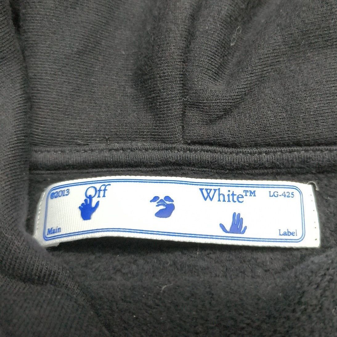 Off-White Diag Galaxy Brushed Over Hoodie Size US M / EU 48-50 / 2 - 3 Thumbnail