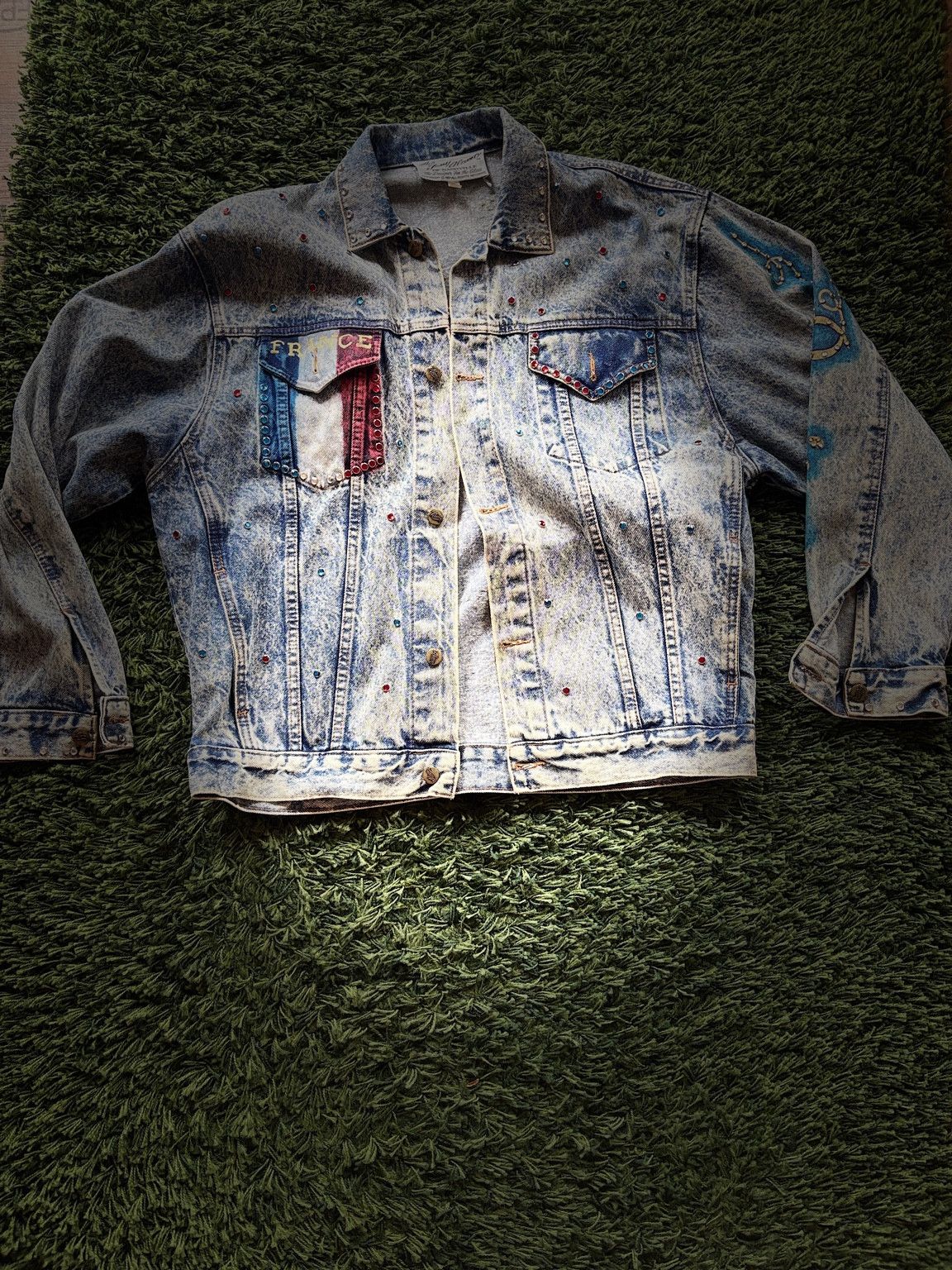 Other Tony Alamo of Nashville Hand-Painted Paris Jacket – 1987 Size US L / EU 52-54 / 3 - 1 Thumbnail