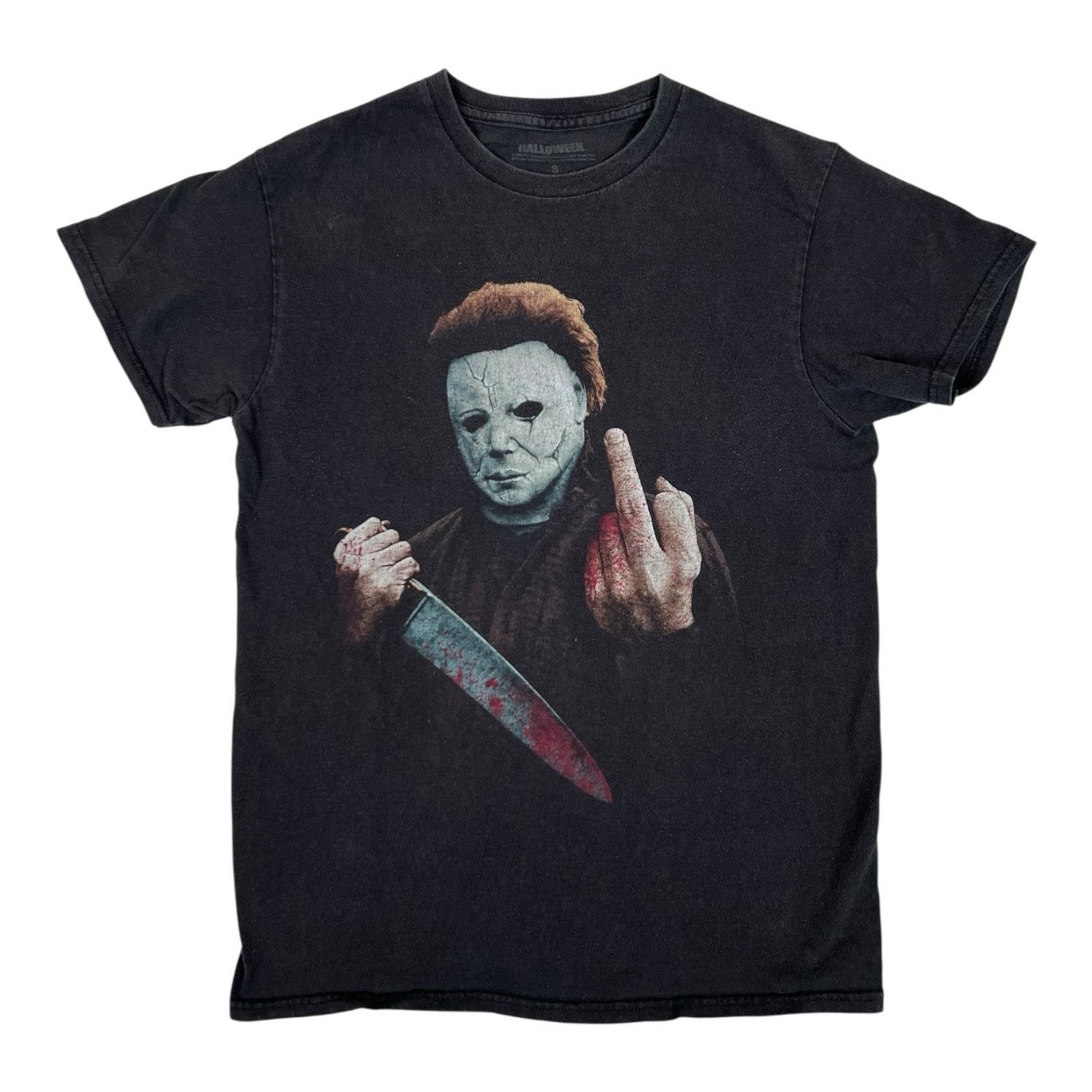 Other Michael Myers Halloween Middle Finger T-Shirt Size Small Ret Size US S / EU 44-46 / 1 - 1 Thumbnail