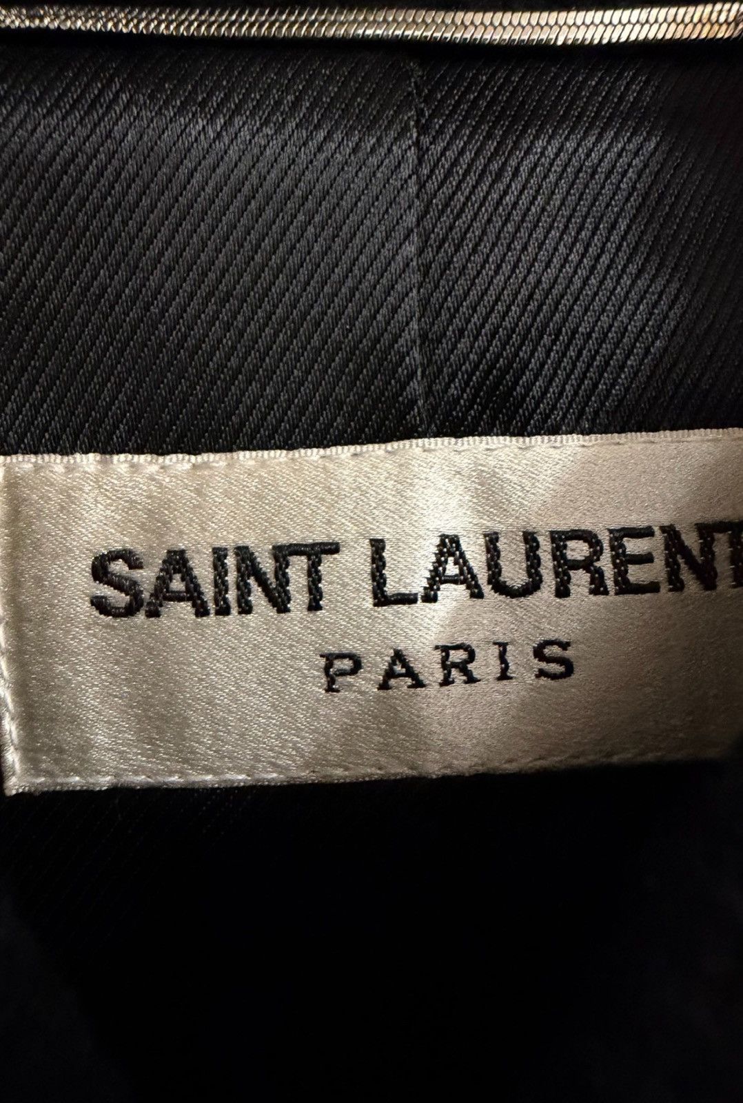 Saint Laurent Paris Saint Laurent 19SS Poker Print Satin Jacket - Size 52 Size US XL / EU 56 / 4 - 3 Thumbnail