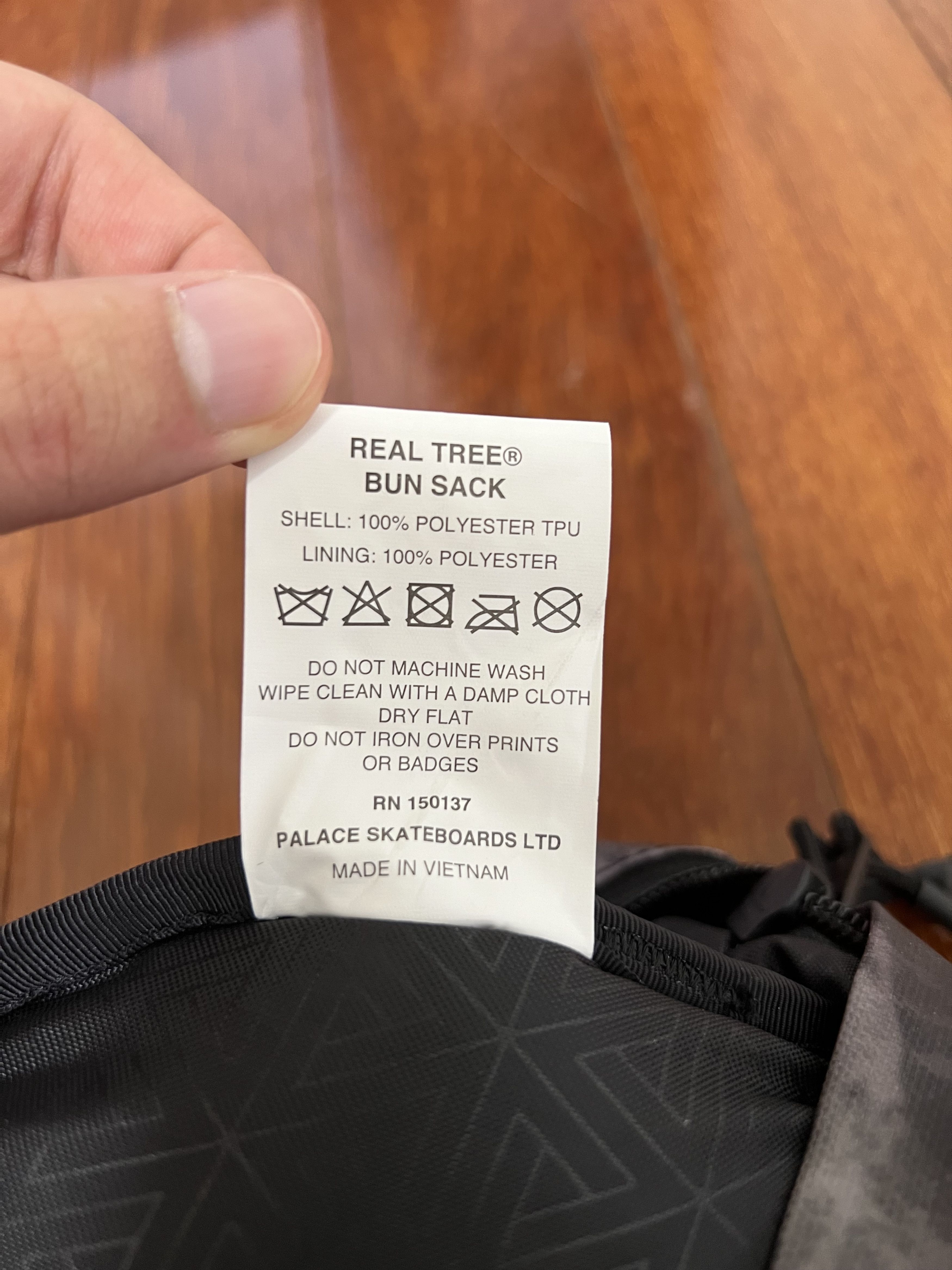 Palace 💚 2019 Palace Real Tree Bun Sack Black NEW Size ONE SIZE - 12 Thumbnail