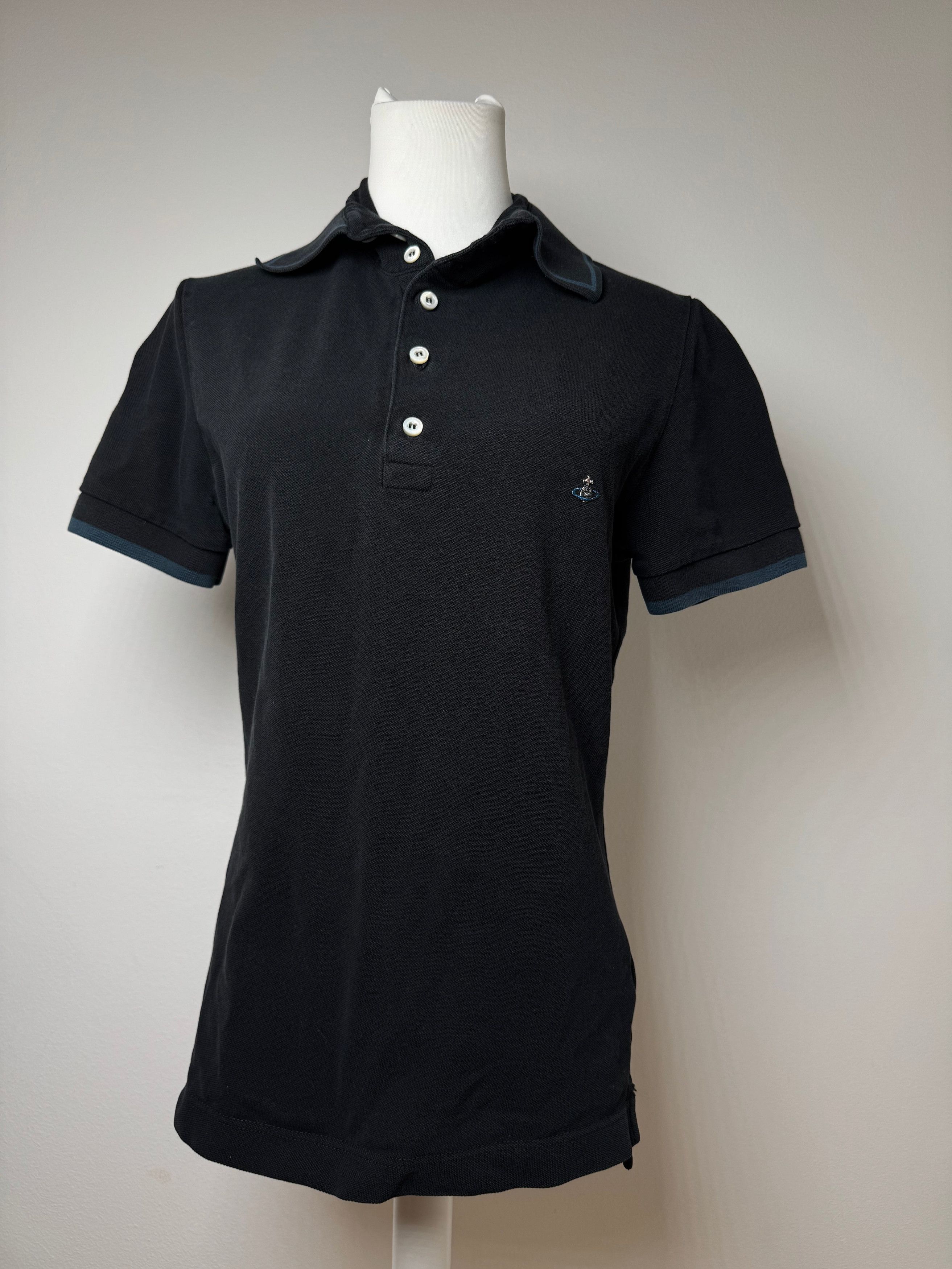 Vivienne Westwood Vintage Polo Shirt Black S Size L / US 10 / IT 46 - 1 Thumbnail