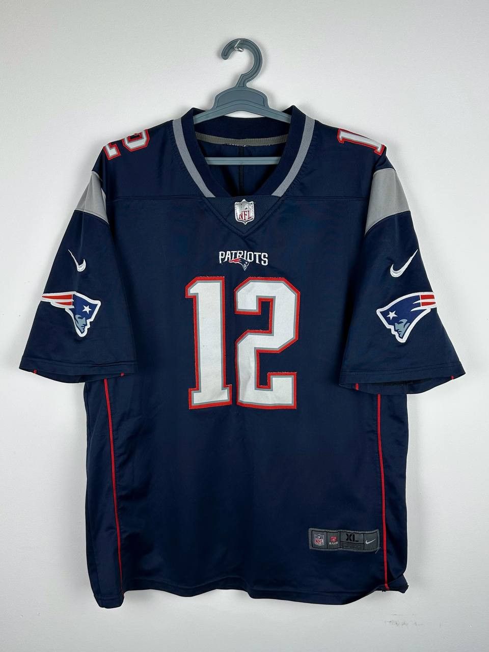 NFL × Nike #12 TOM BRADY NIKE NEW ENGLAND PATRIOTS JERSEY Size US XL / EU 56 / 4 - 2 Thumbnail