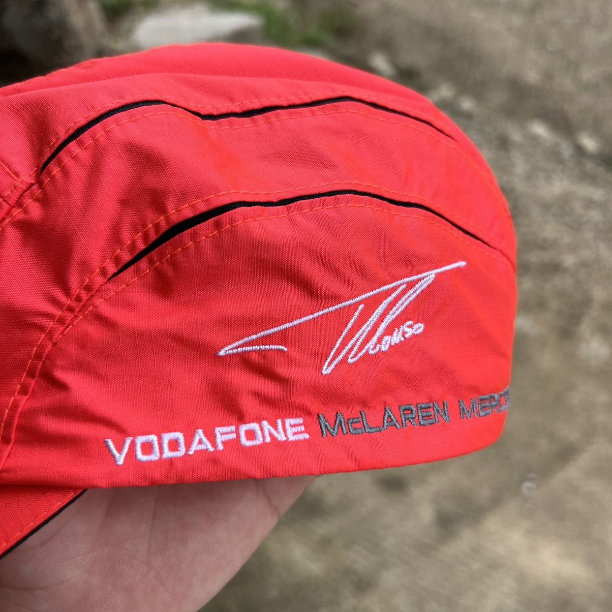 NASCAR × Vintage Vintage Vodafone McLaren Hat Size ONE SIZE - 8 Thumbnail