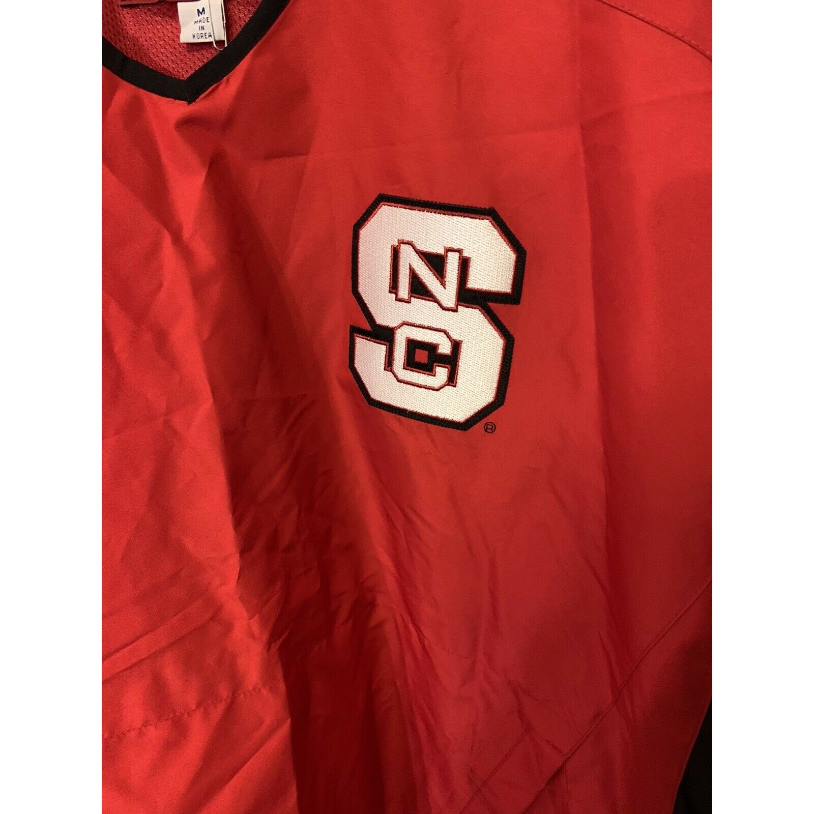 Majestic Majestic NC STATE Sz M BASEBALL WARM UP Pullover Side ZIP JA Size US M / EU 48-50 / 2 - 4 Thumbnail