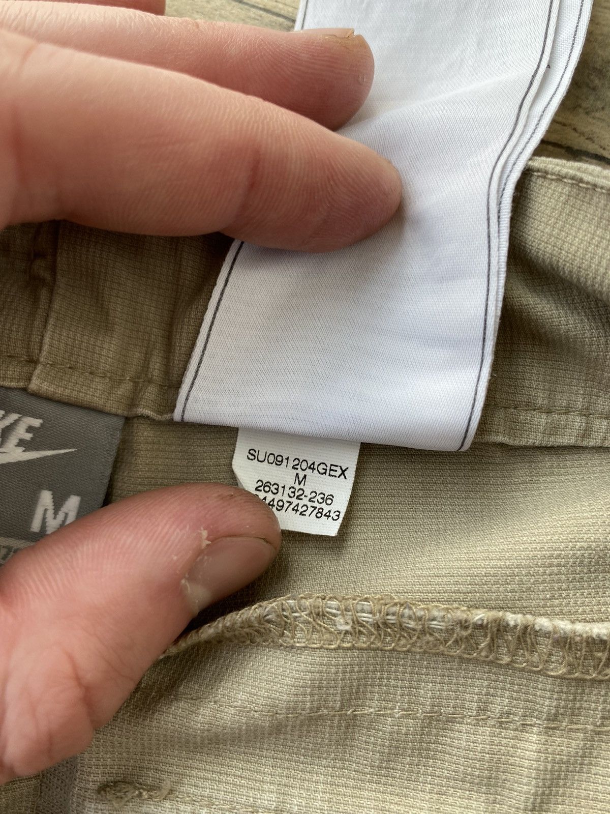 Nike × Vintage Nike Vintage Cargo Shorts Size US 32 / EU 48 - 14 Thumbnail
