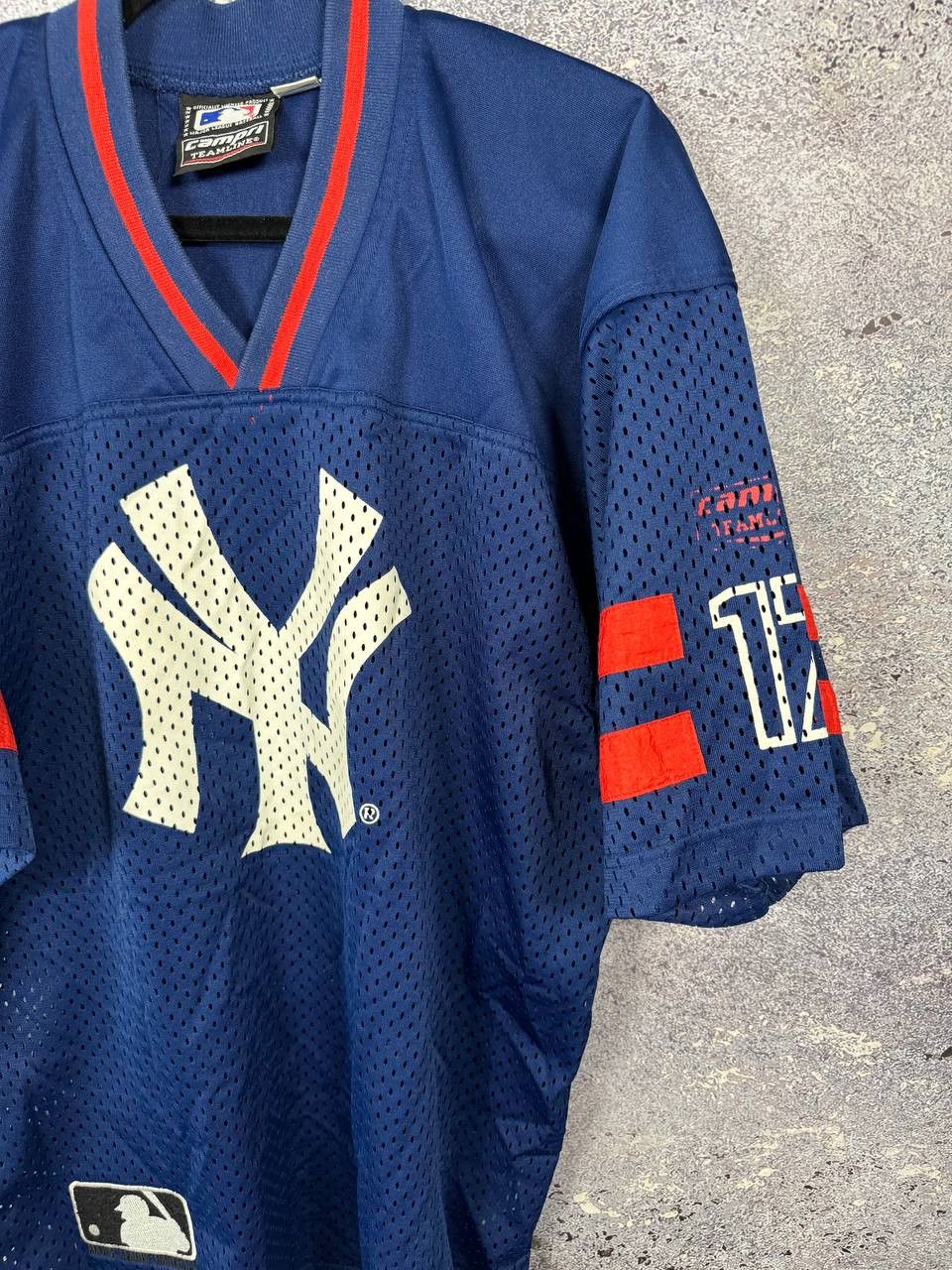 NFL × New York Yankees 90's New York Yankees Campri Vintage Baseball Jersey Size US M / EU 48-50 / 2 - 4 Thumbnail