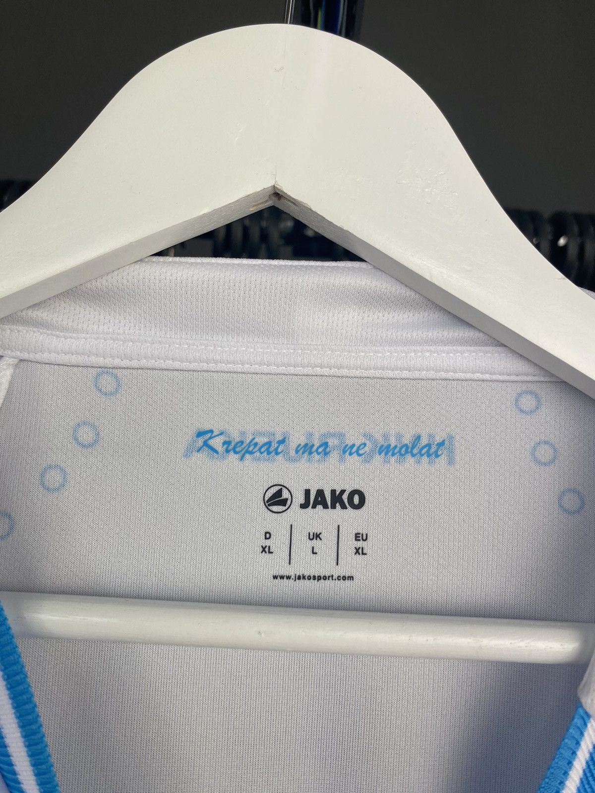 Vintage 2015/17 JAKO HNK RIJEKA HOME SOCCER FOOTBALL JERSEY SHIRT Size US XL / EU 56 / 4 - 5 Thumbnail